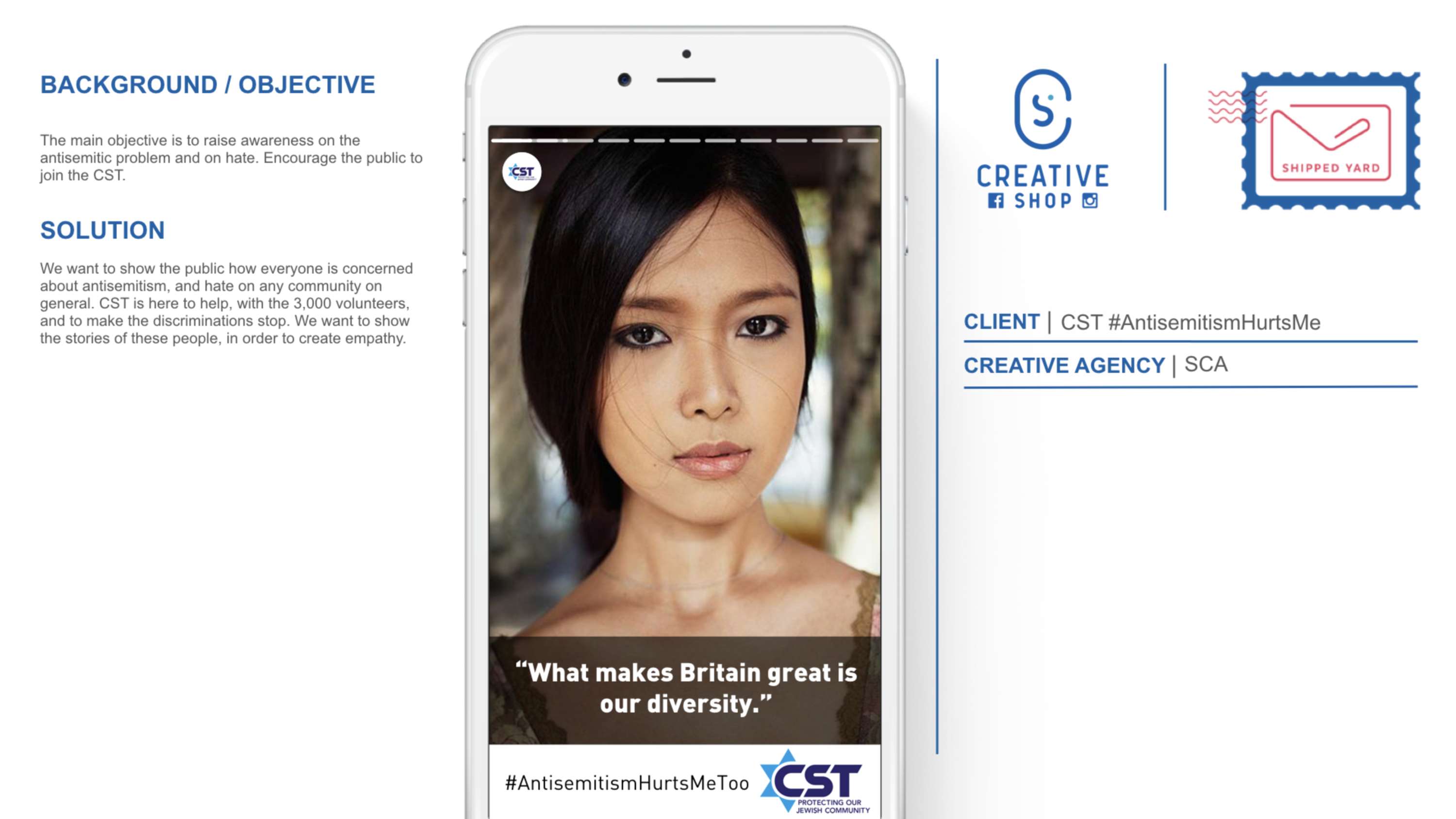Create Against Hate x CST & Facebook by Emma Brianchon