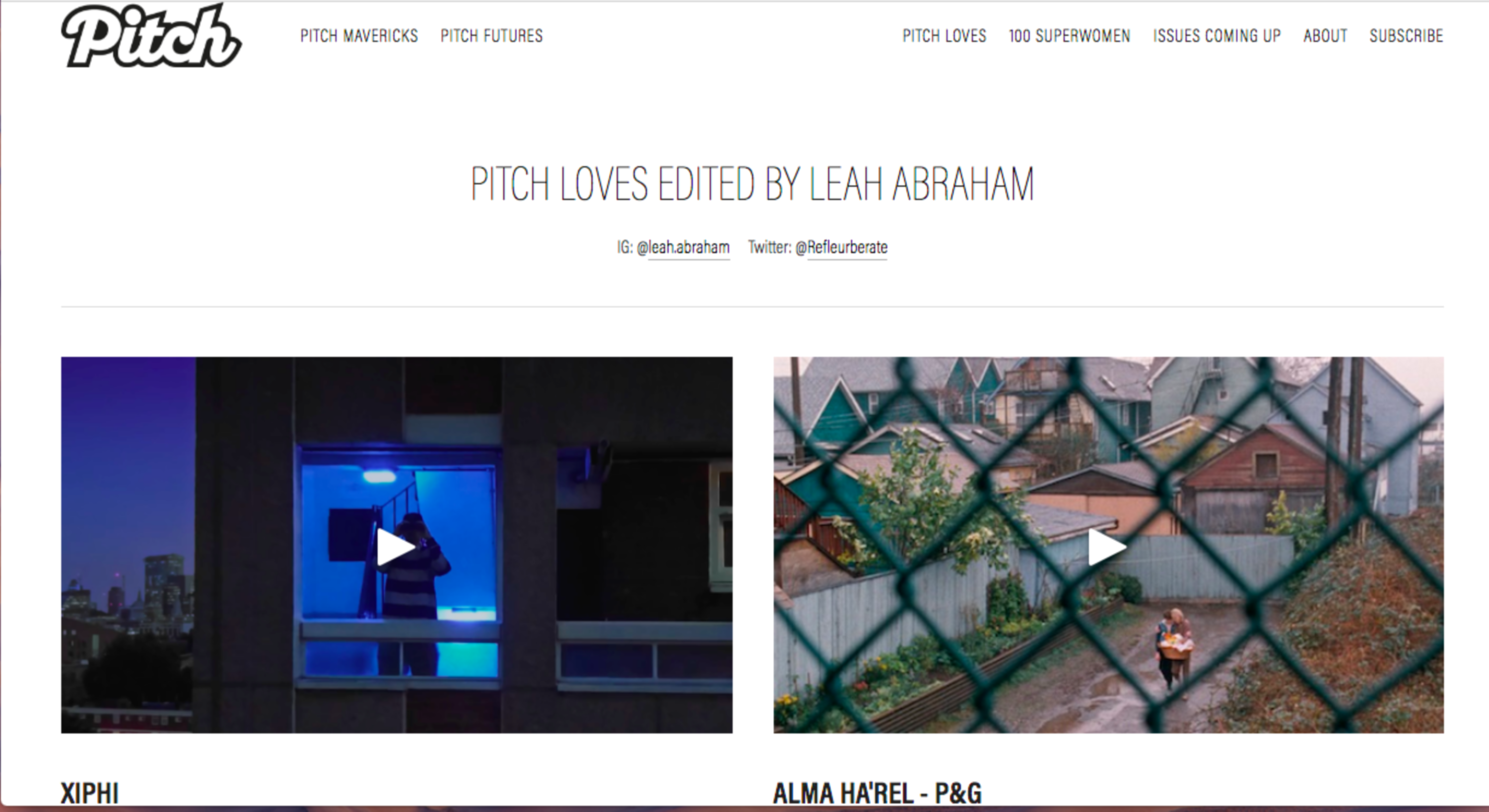 Pitch <3's by Leah Abraham