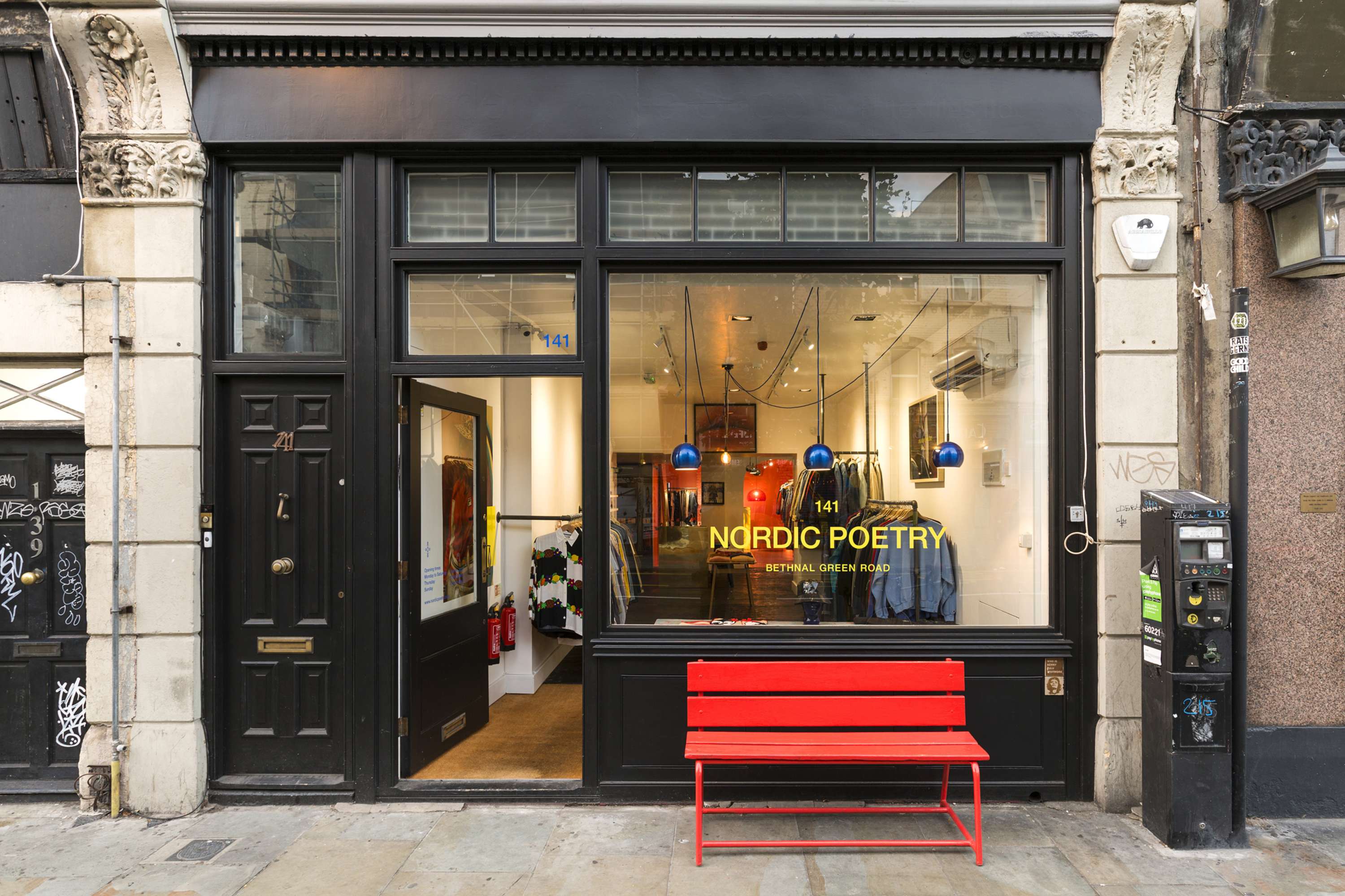 Nordic Poetry shop interior design by Scott Smith