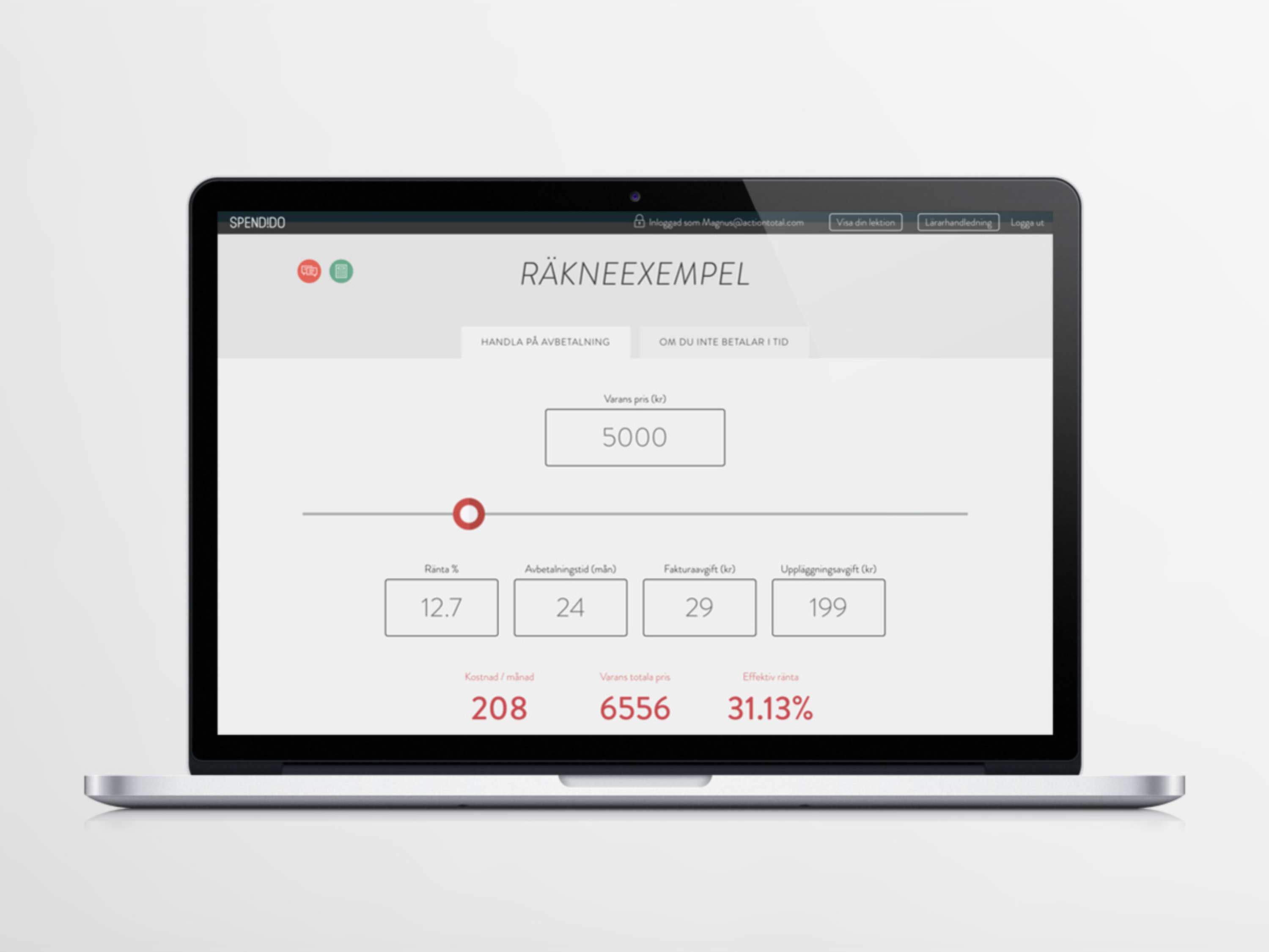 Spendido – Digital learning material by Magnus Sparrman