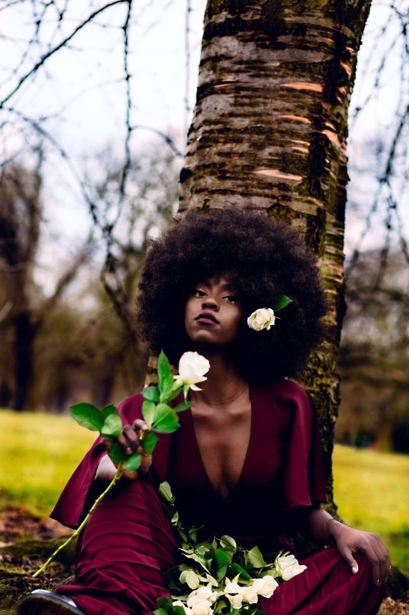 The Woman is the flower by saiedatu kamara