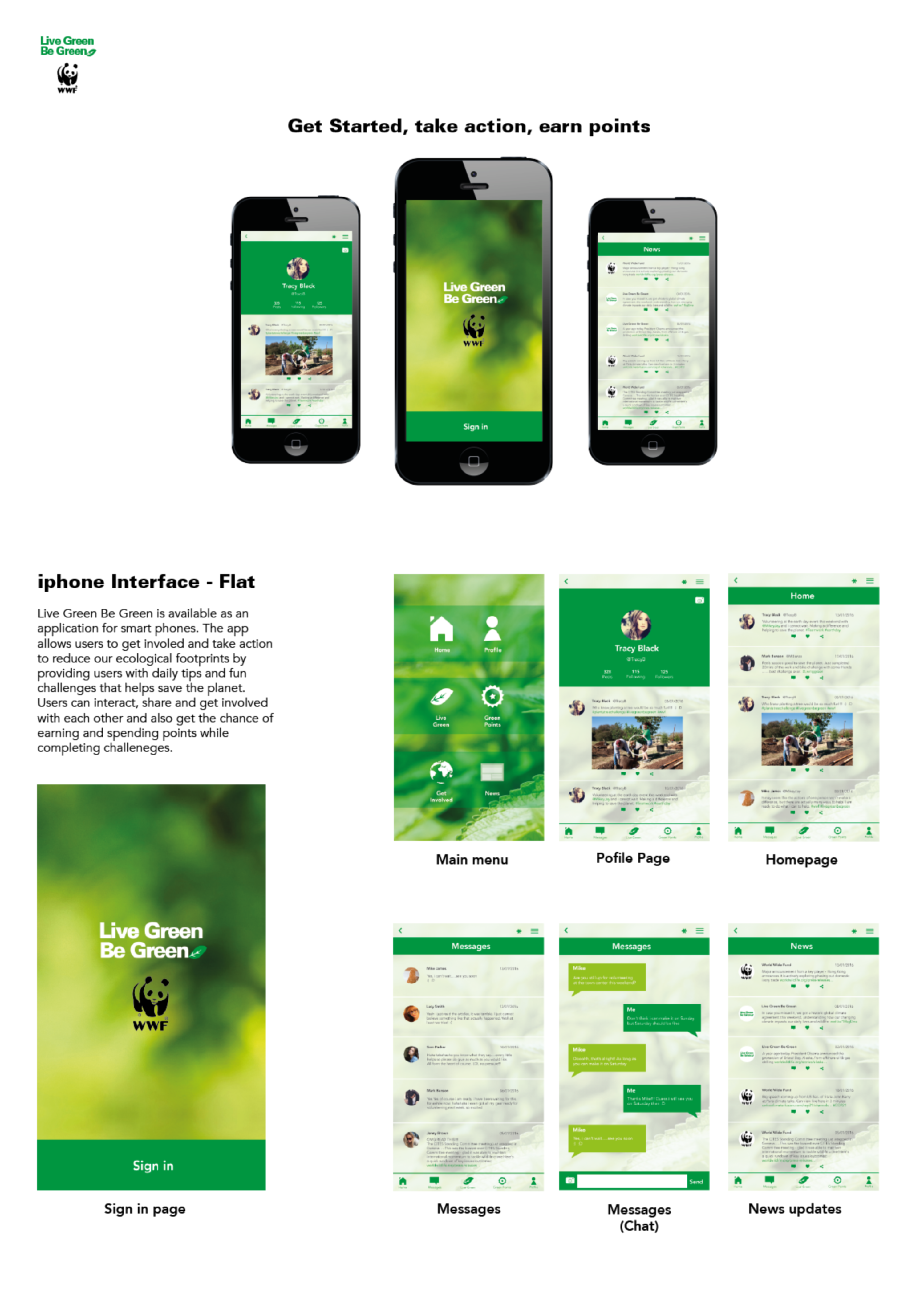 Live Green Be Green (WWF) by Sarah  Addo