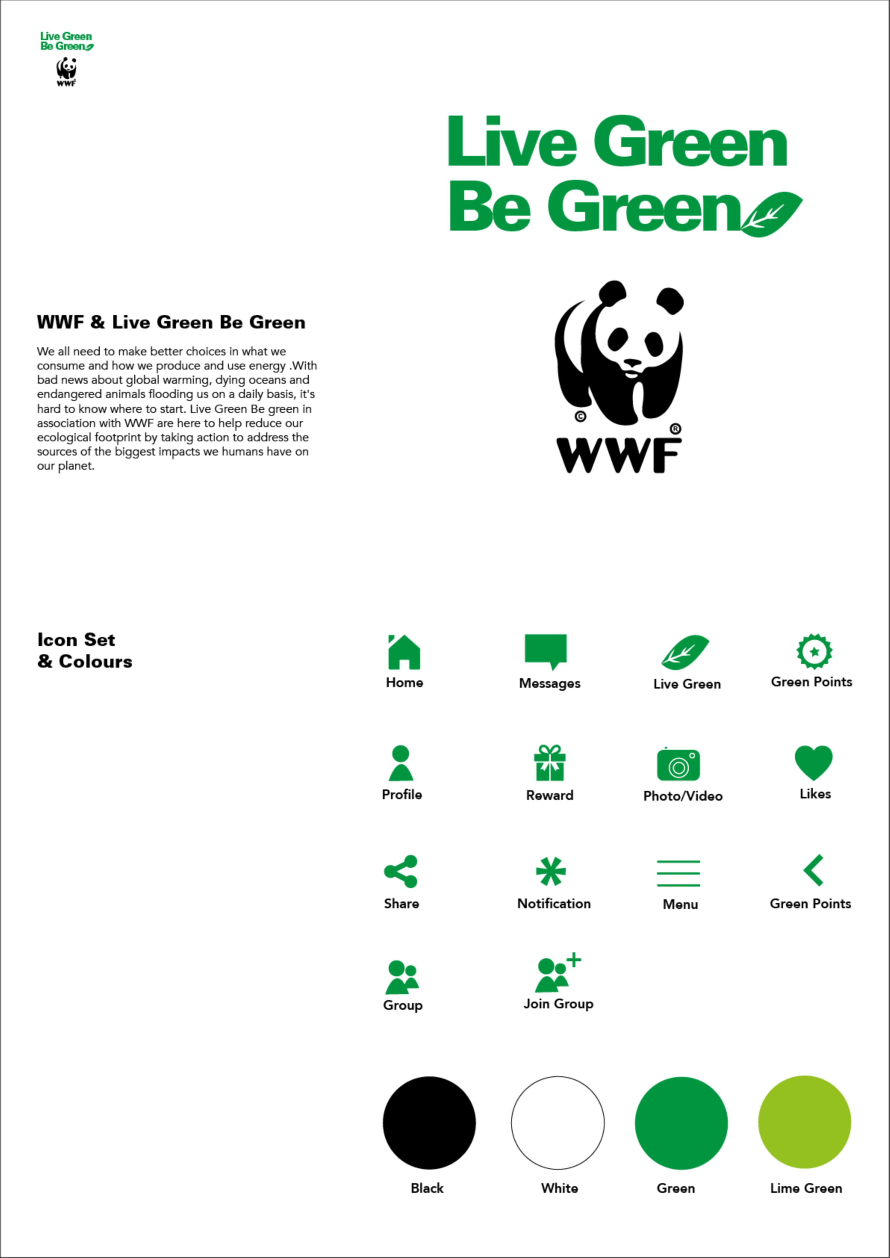 Live Green Be Green (WWF) by Sarah  Addo