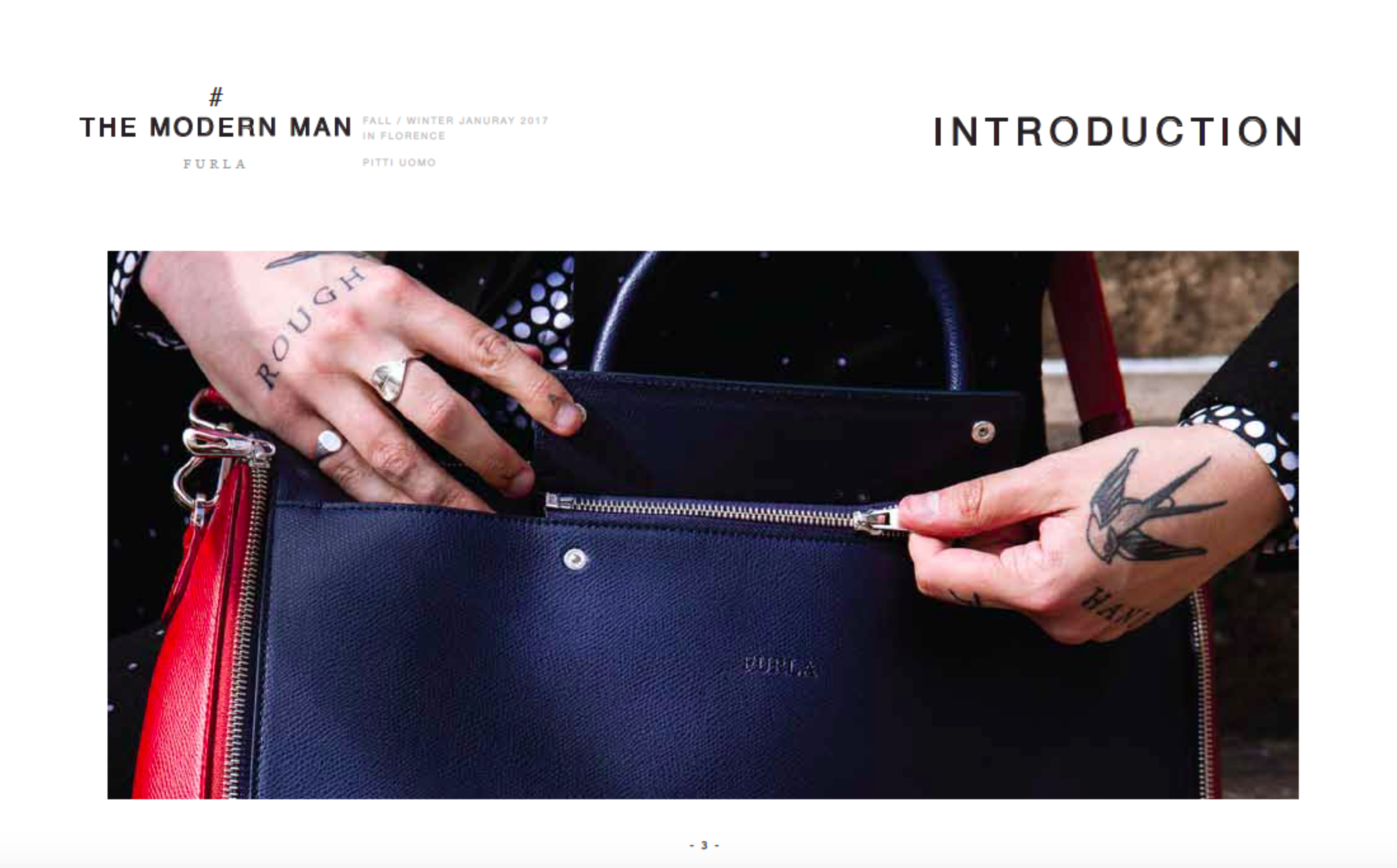 #TheModernMan FURLA- A Sample of the Project by Domenica Delfini