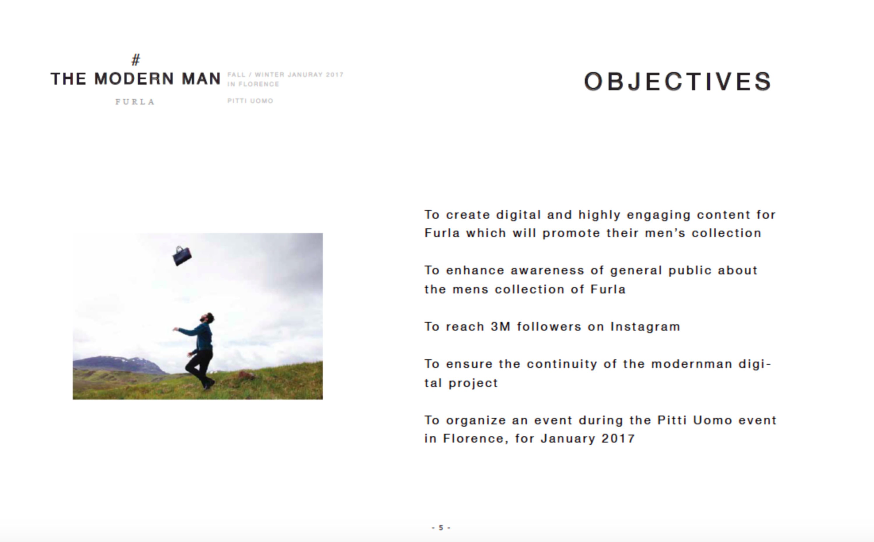 #TheModernMan FURLA- A Sample of the Project by Domenica Delfini