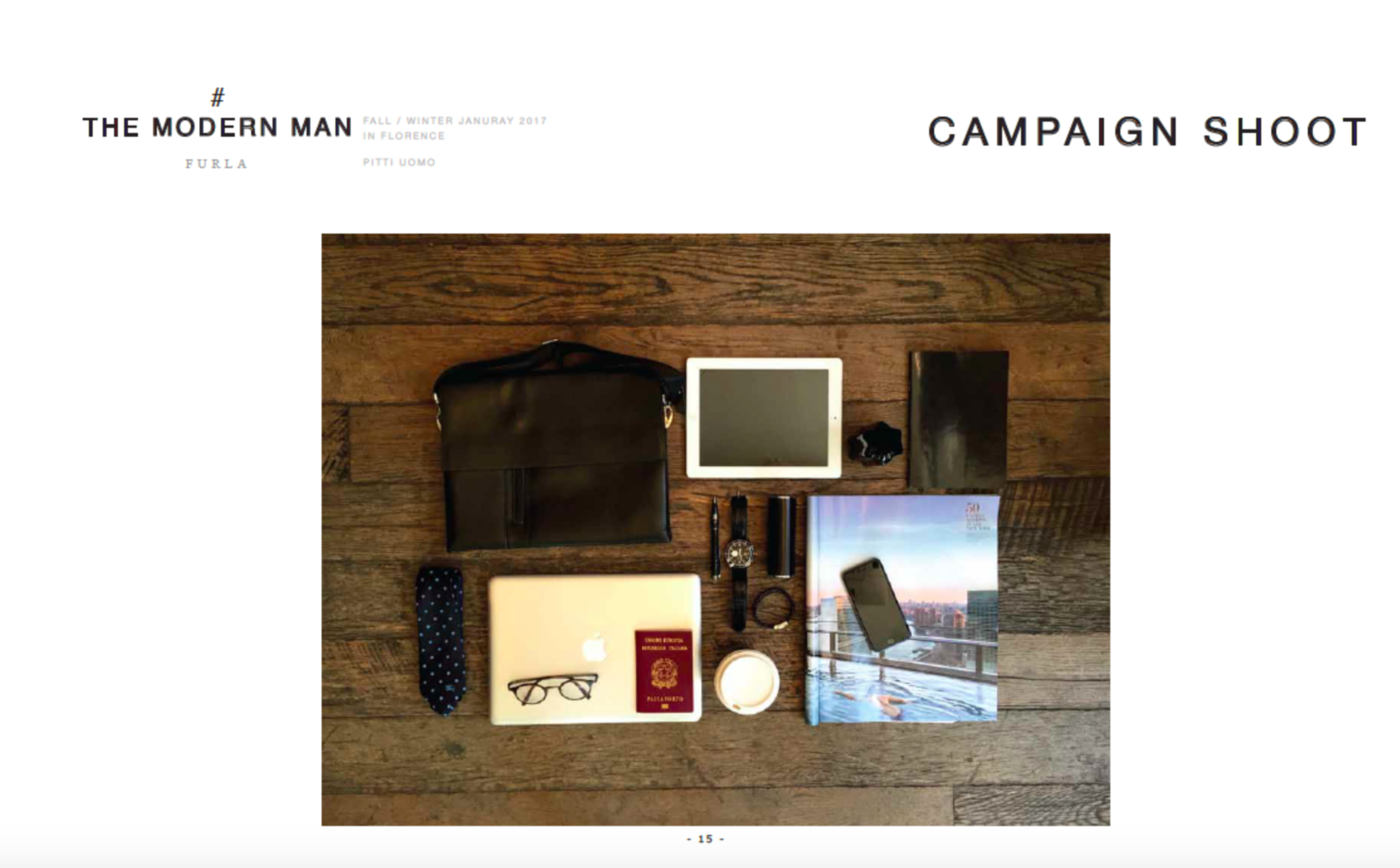 #TheModernMan FURLA- A Sample of the Project by Domenica Delfini