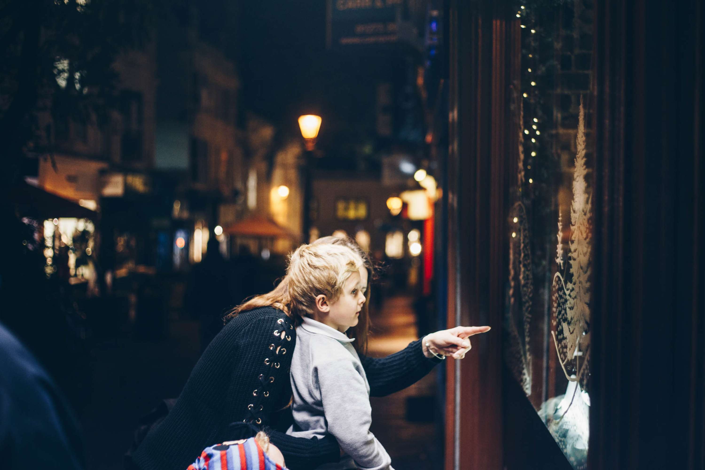 Be Chocolate Christmas Window Display by Esme Callaghan