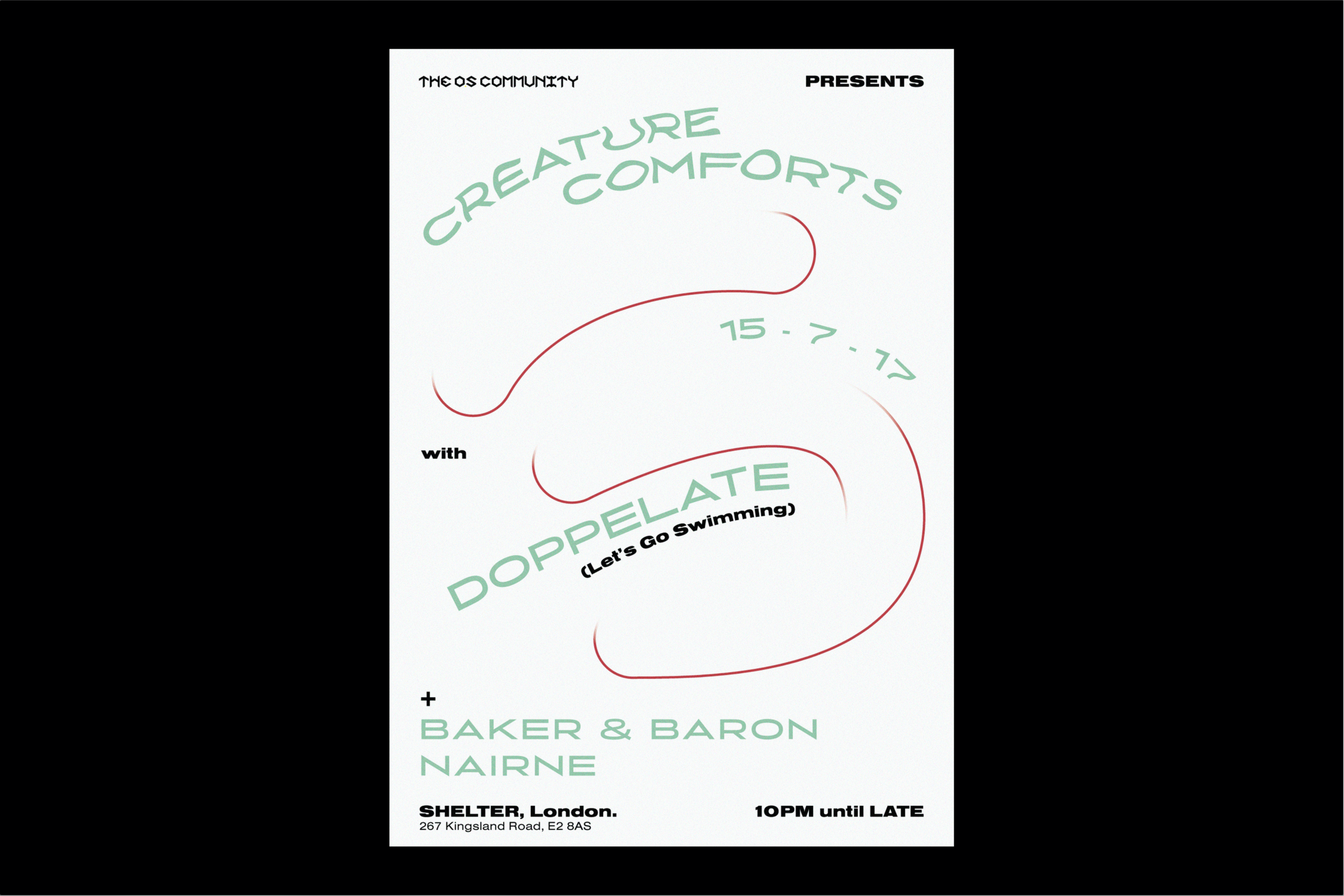 Creature Comforts Presents Doppelate by George Cudby