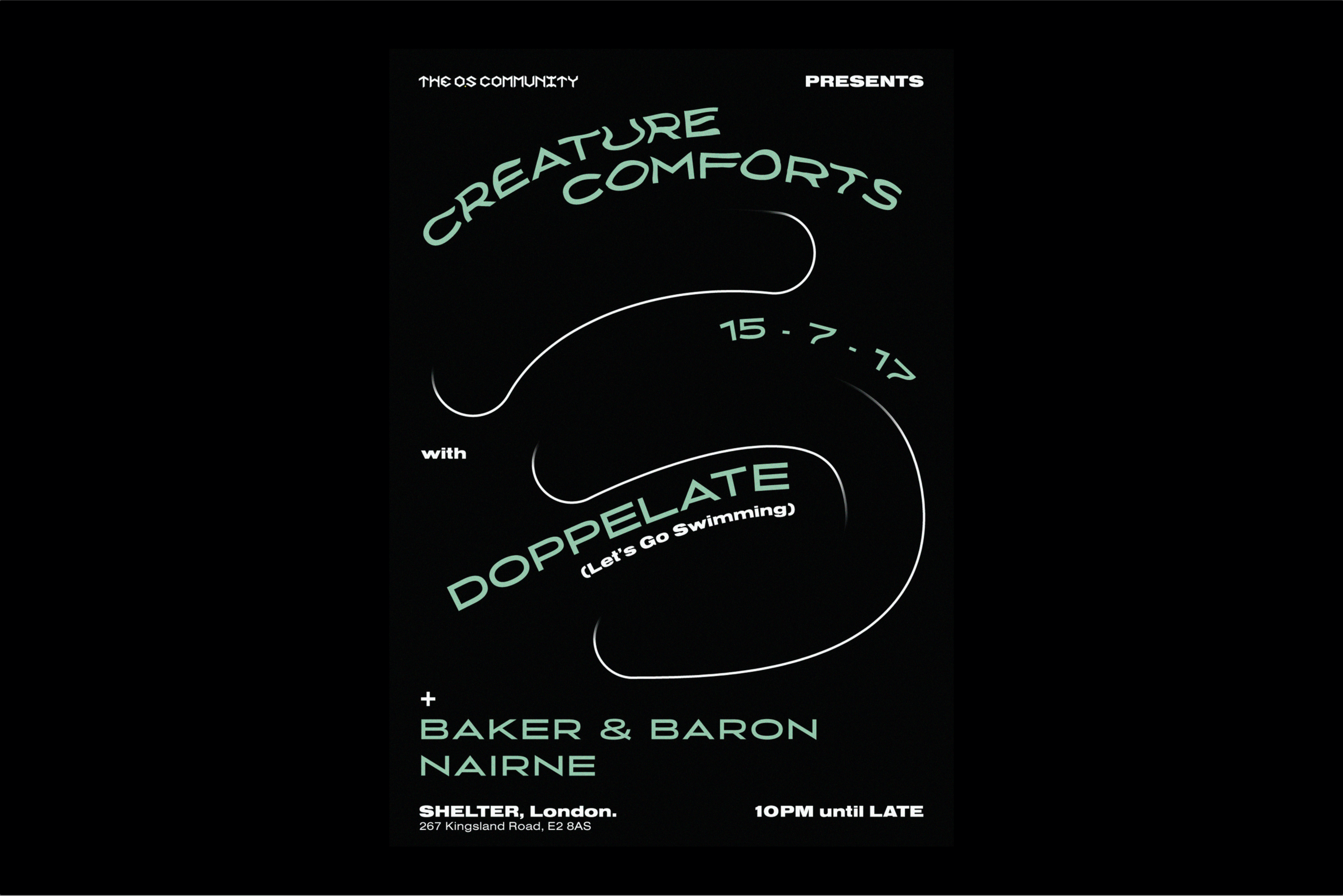 Creature Comforts Presents Doppelate by George Cudby