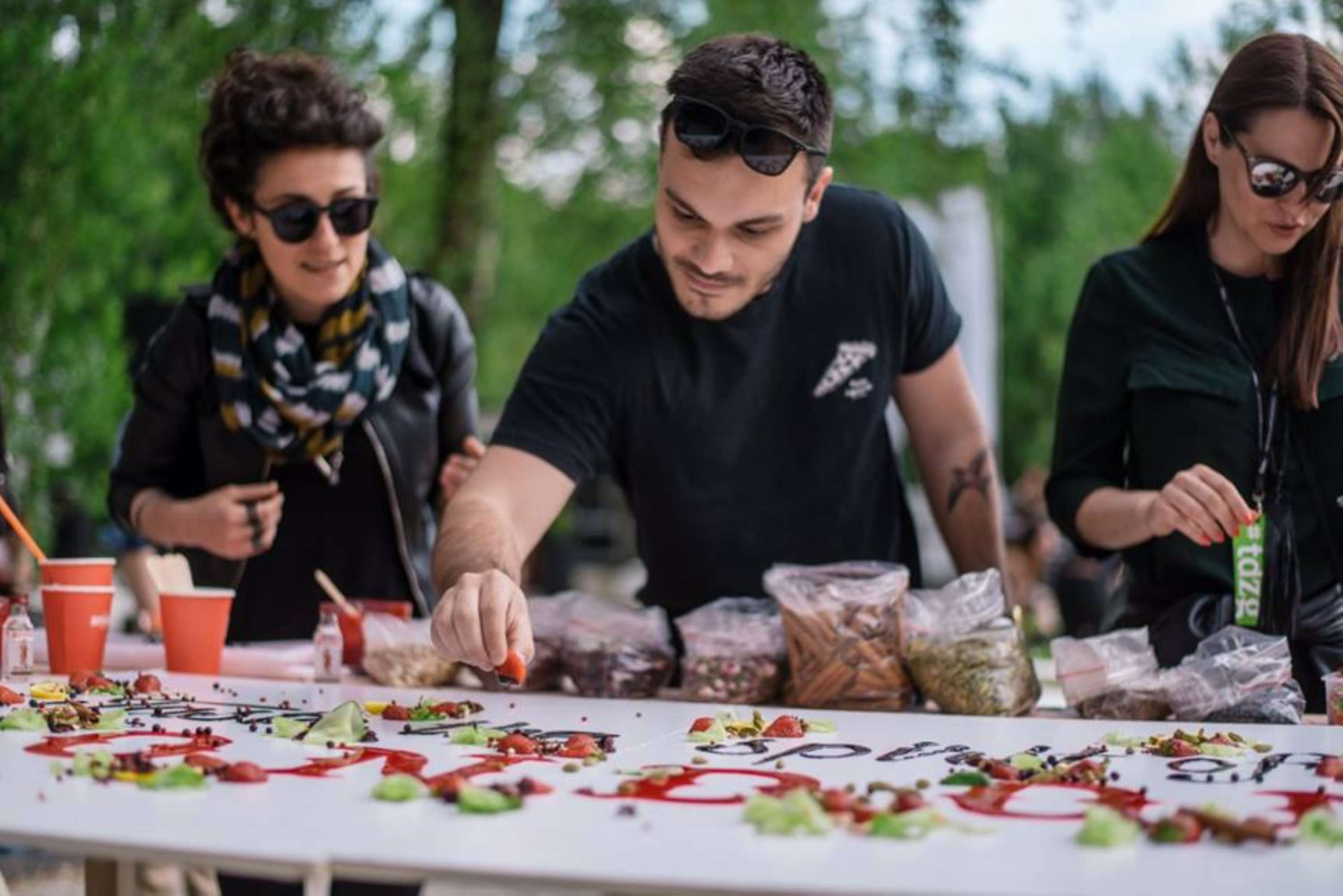 Edible Grafitti Session - Beefeater Gin by Ema Gerovac