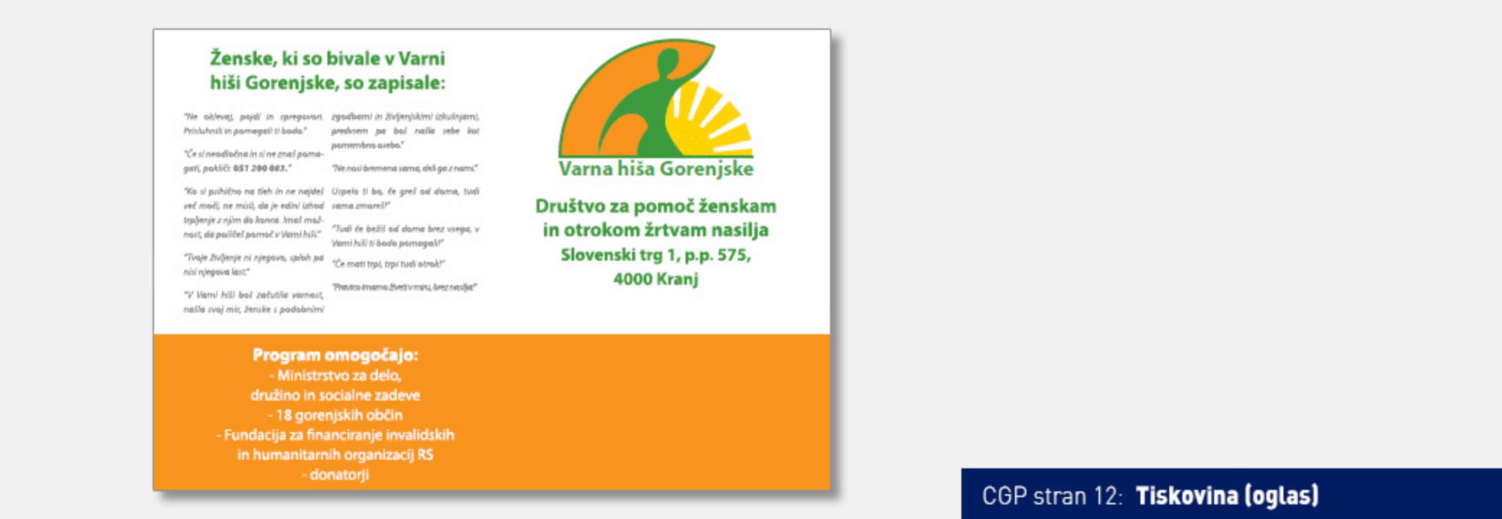 Corporate Visual Identity for Varna hiša Gorenjske by Roman Mohar