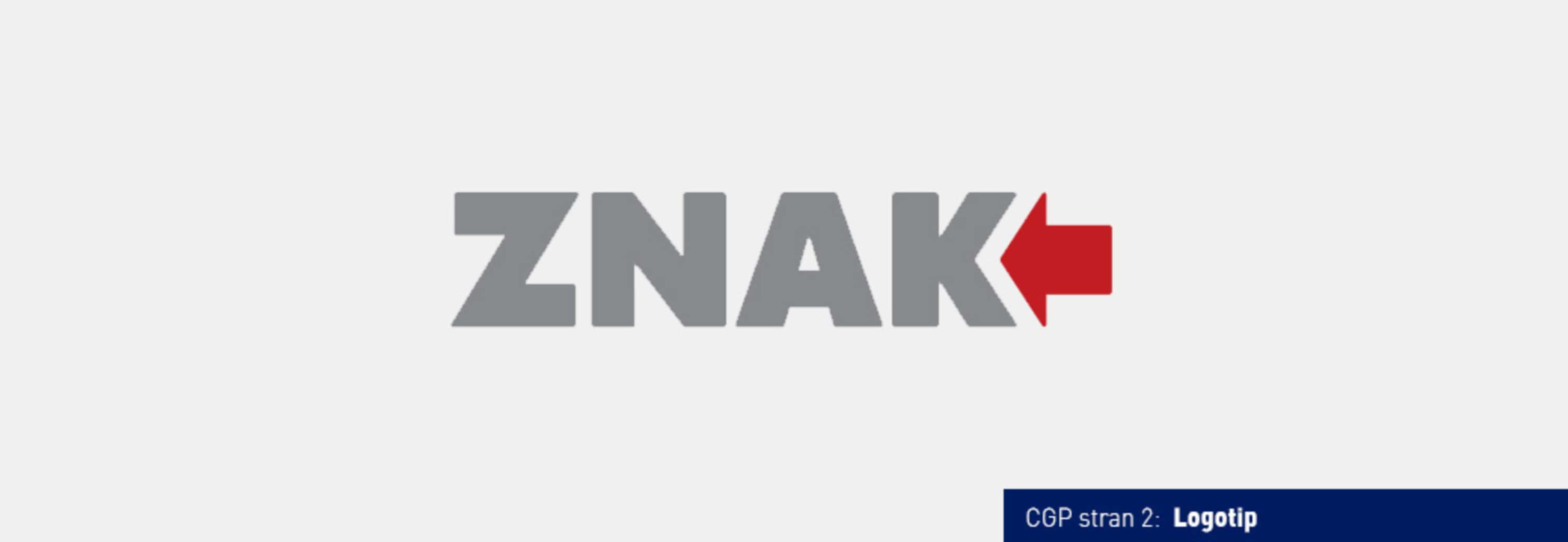 Corporate Visual Identity for ZNAK by Roman Mohar