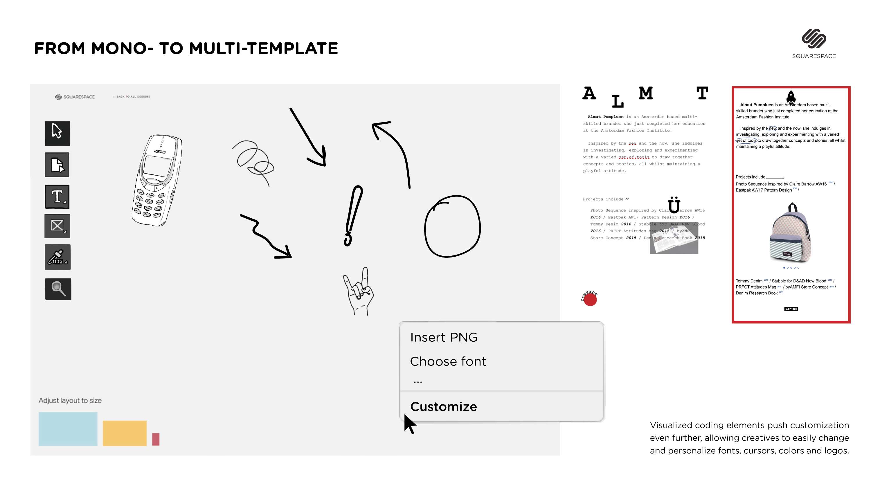 Squarespace Matchmaker by Almut Pumpluen