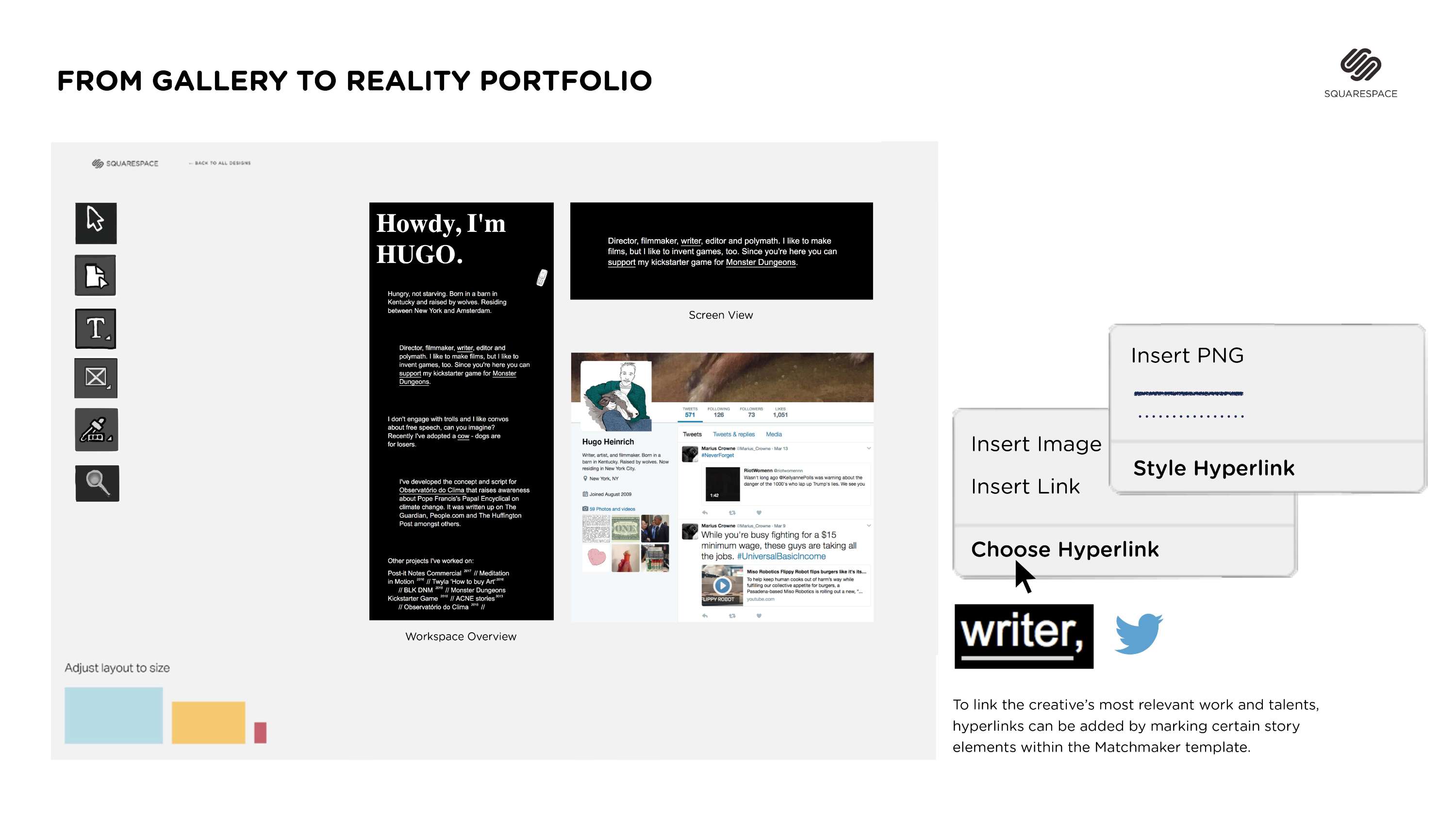 Squarespace Matchmaker by Almut Pumpluen