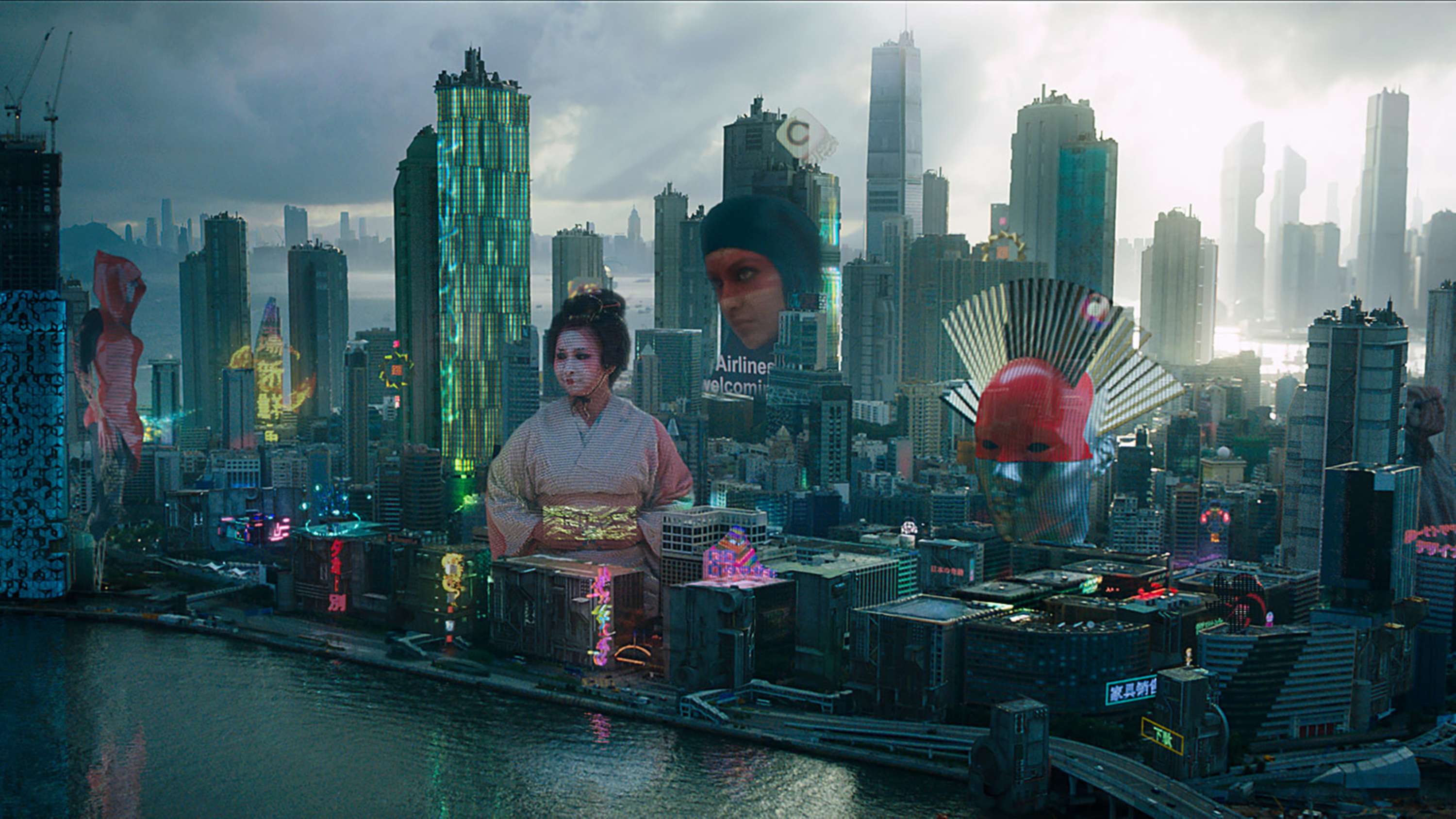 Ghost In The Shell - Futuristic Technology by Territory Studio