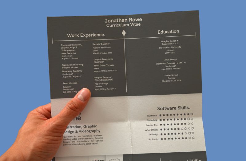 CV by Jonathan Rowe