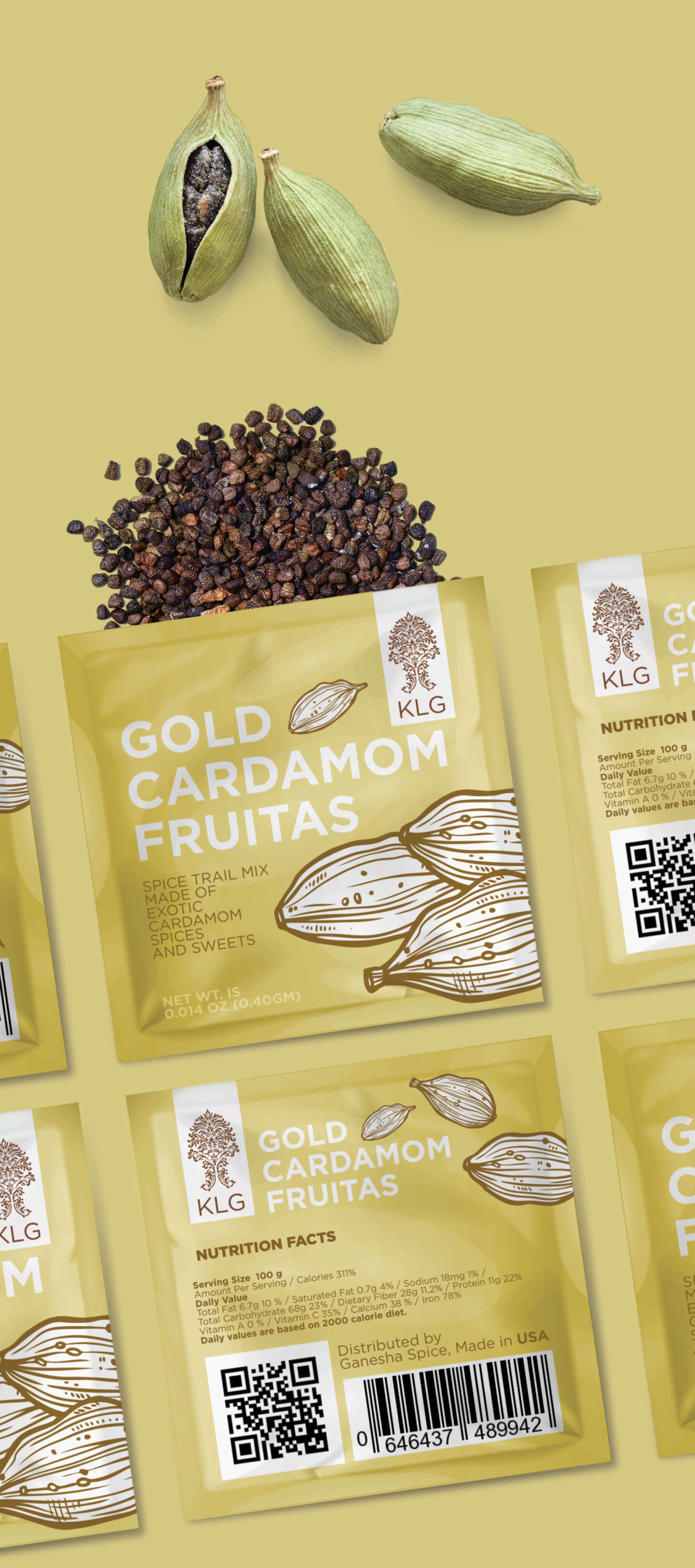 Spice packaging design by Jelena Senicic