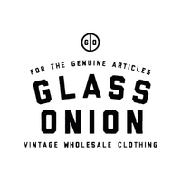 Glass Onion Vintage logo