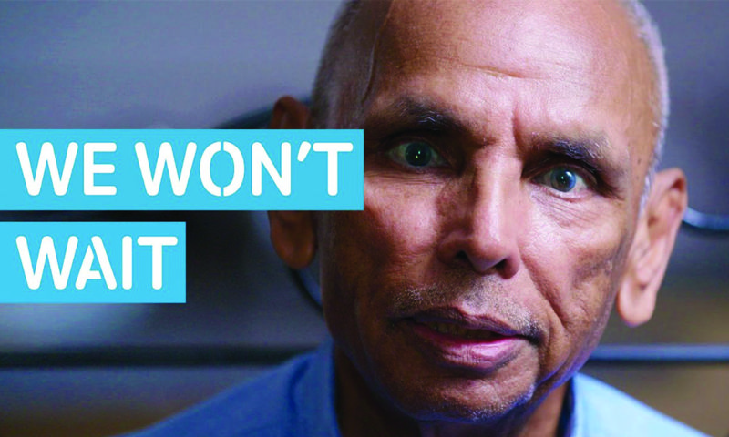 Parkinson's UK - We Won't Wait: responsive microsite and personalised video by Ed Thomas