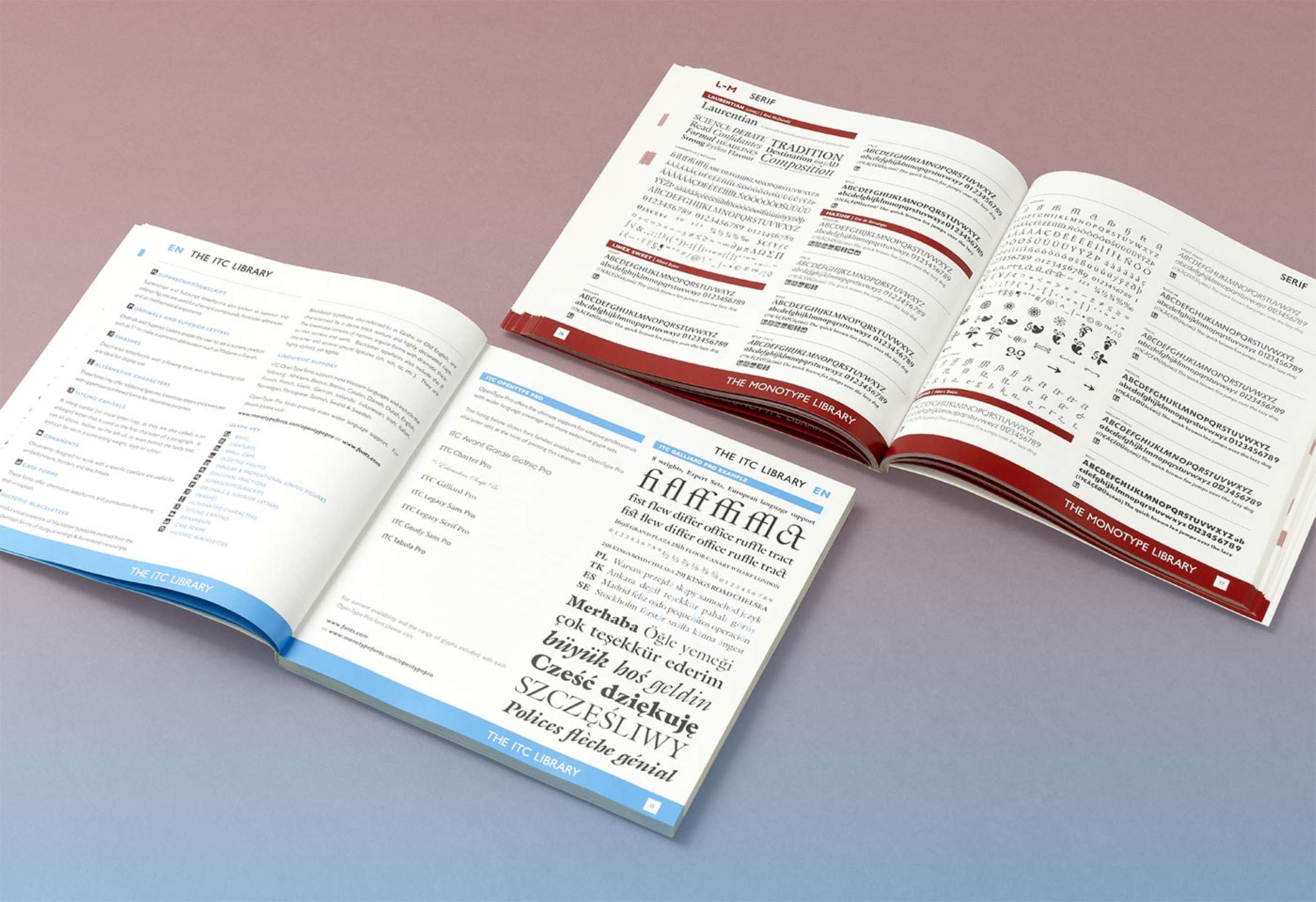 MONOTYPE / OPENTYPE LIBRARY by Steve Meades