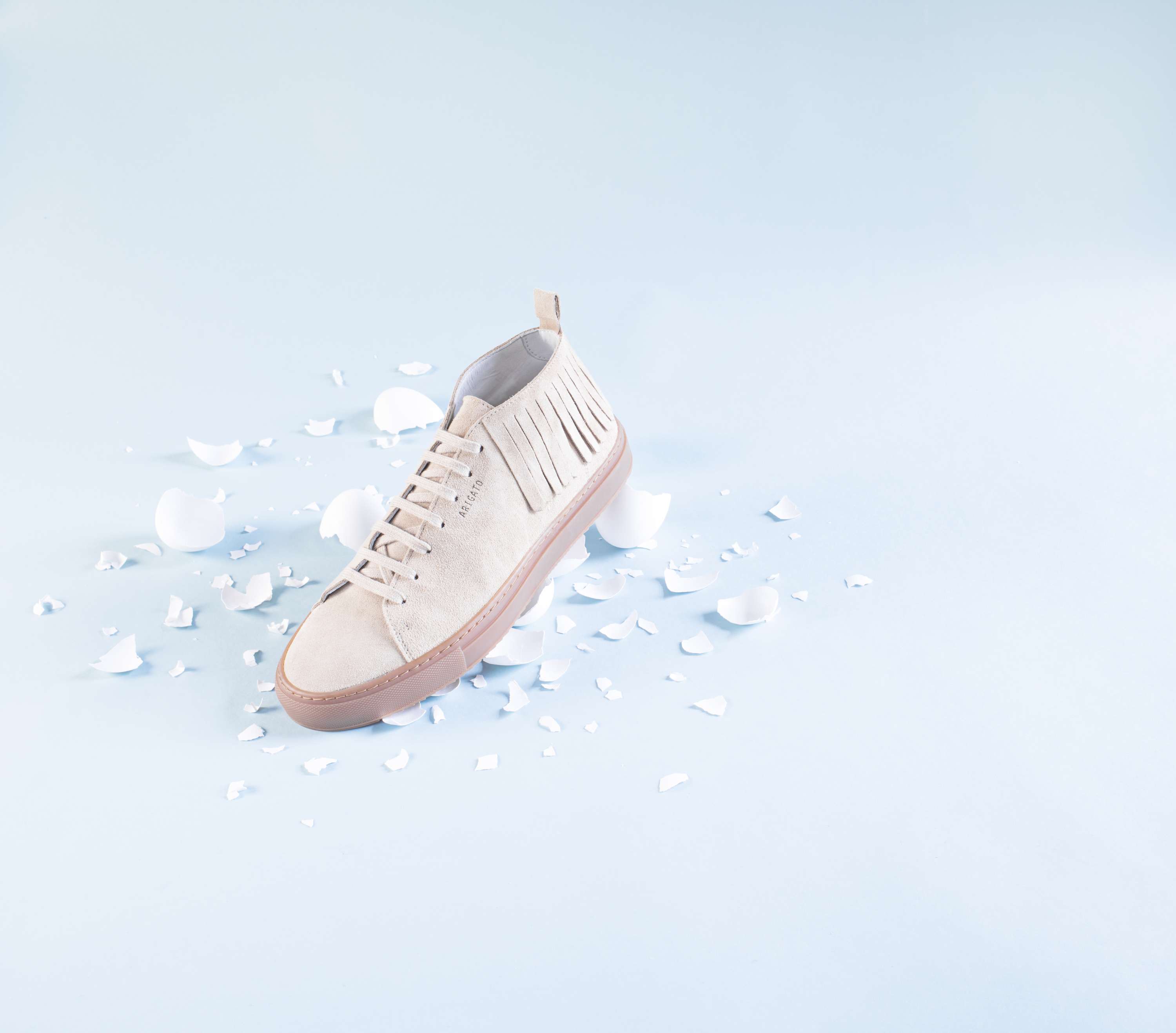 Walking on Eggshells with Axel Arigato by Carine Buchanan