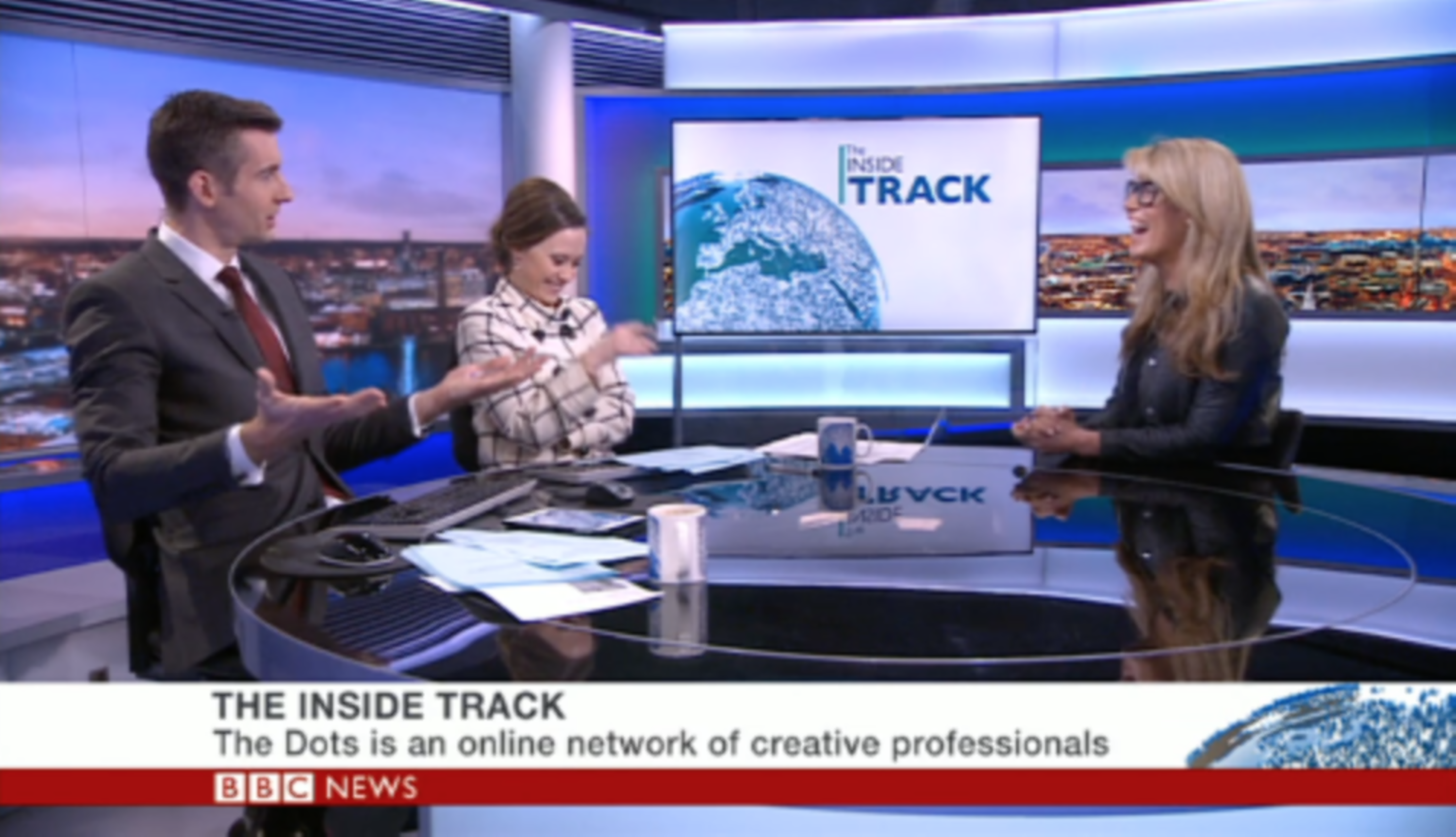 BBC Business Live Interview - Pip Jamieson, The Dots by Pip Jamieson