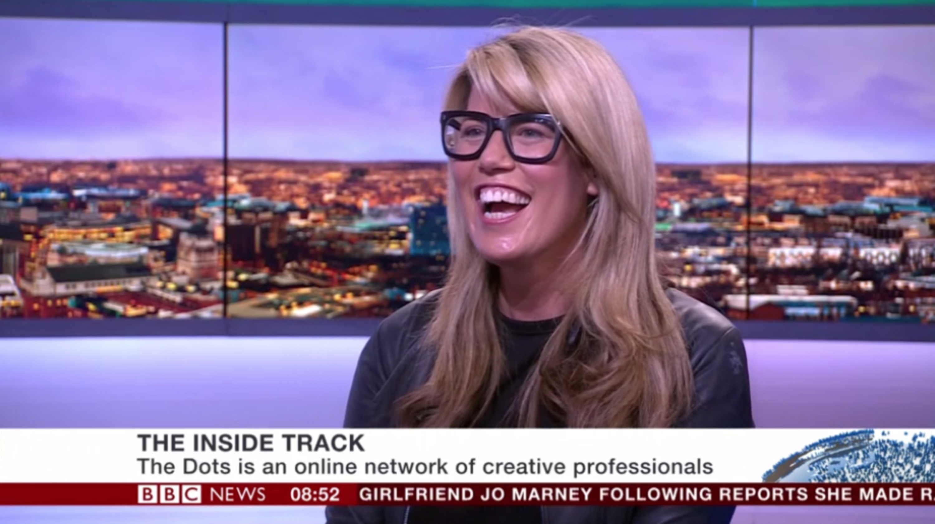 BBC Business Live Interview - Pip Jamieson, The Dots by Pip Jamieson