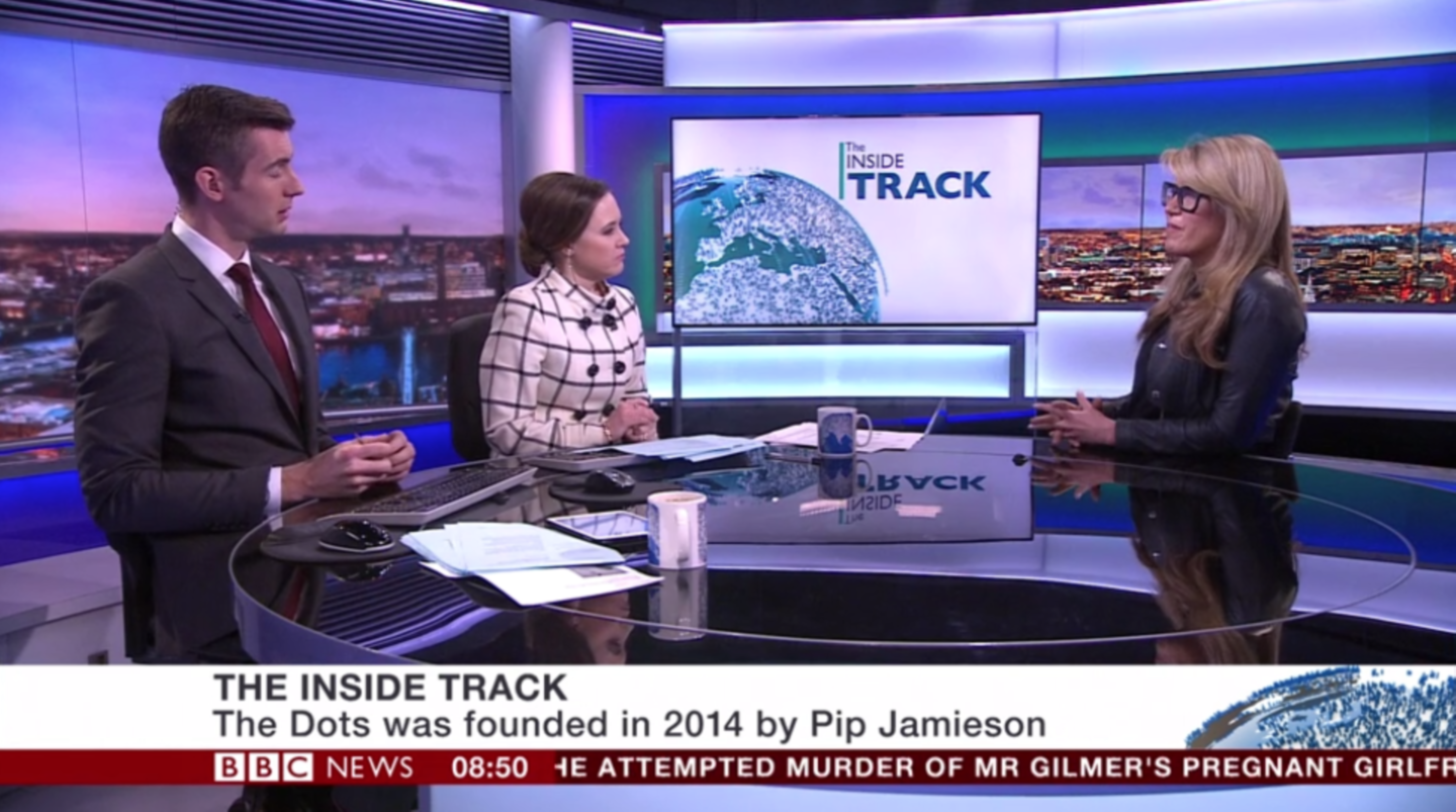 BBC Business Live Interview - Pip Jamieson, The Dots by Pip Jamieson