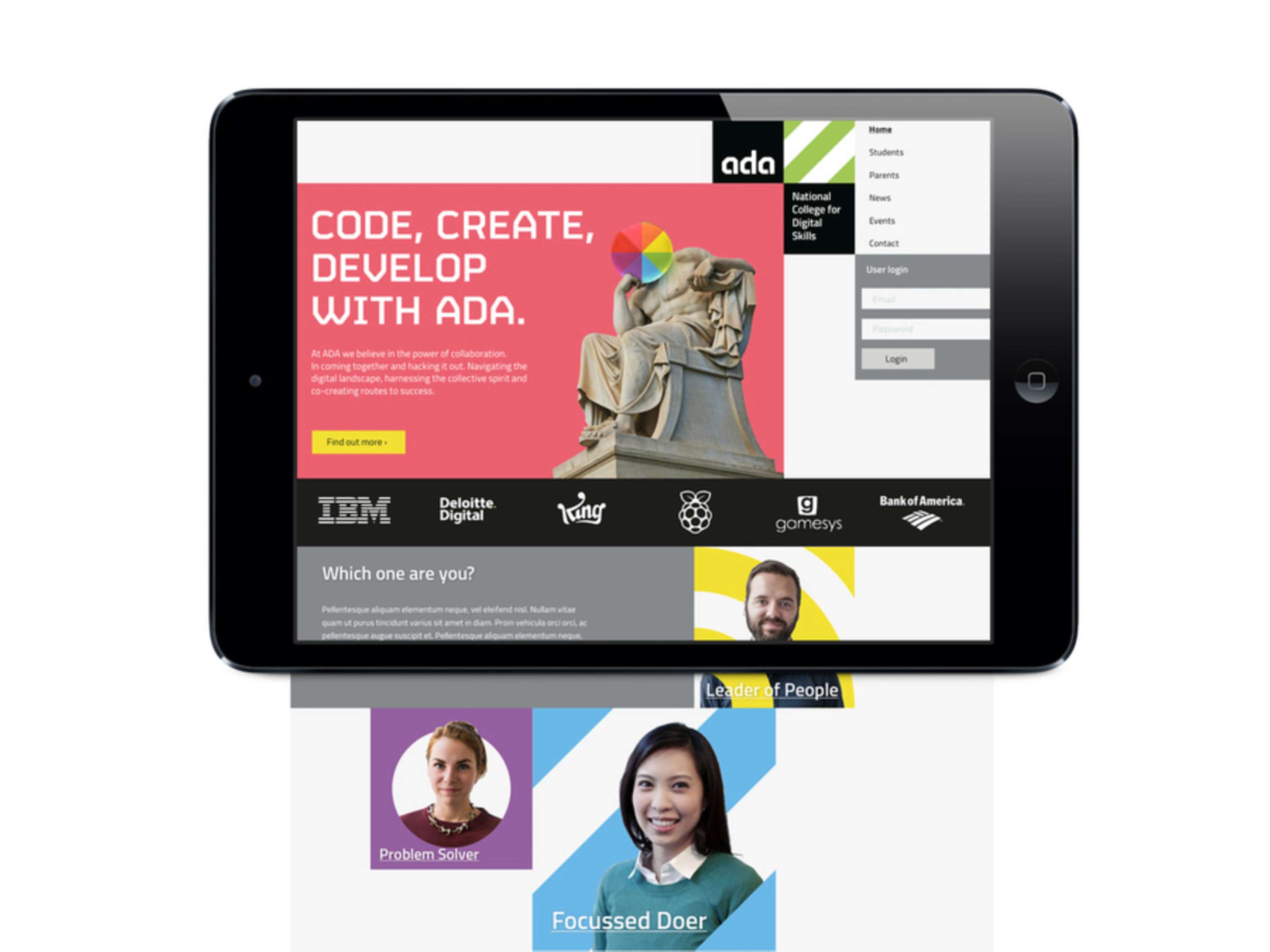 Ada  | National College for Digital Skills by Elizabeth Ellis