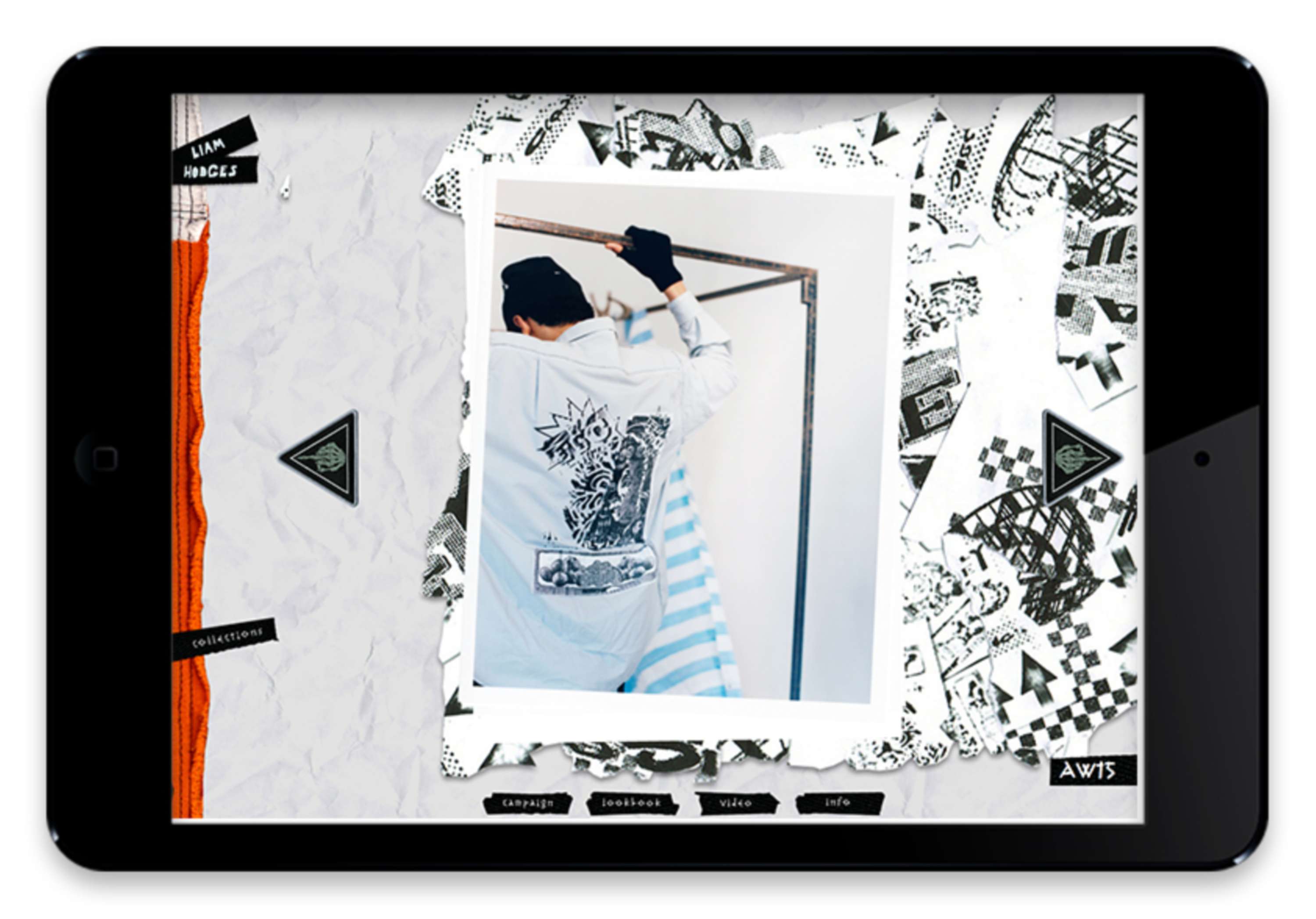 Liam Hodges Website by James Tran