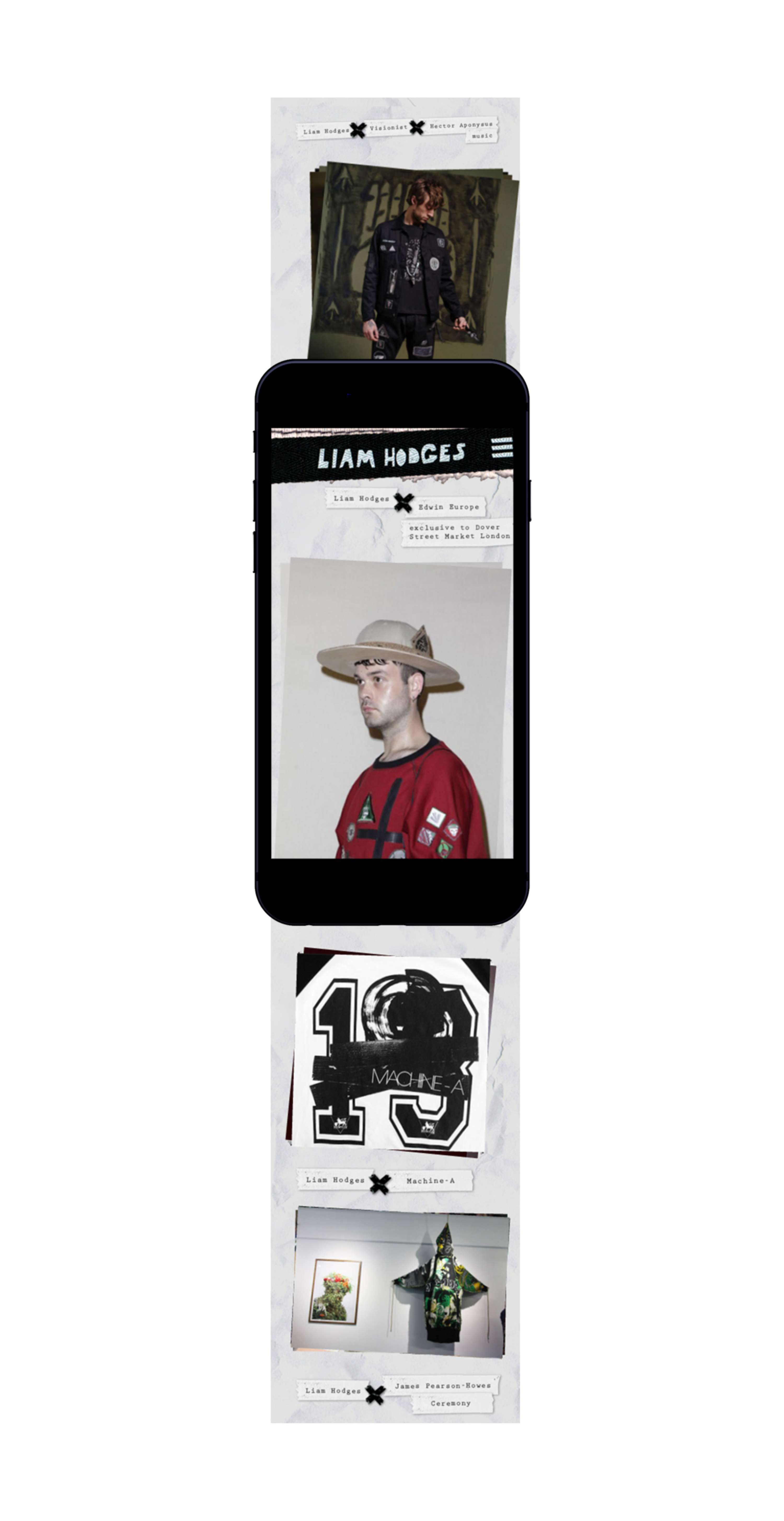 Liam Hodges Website by James Tran