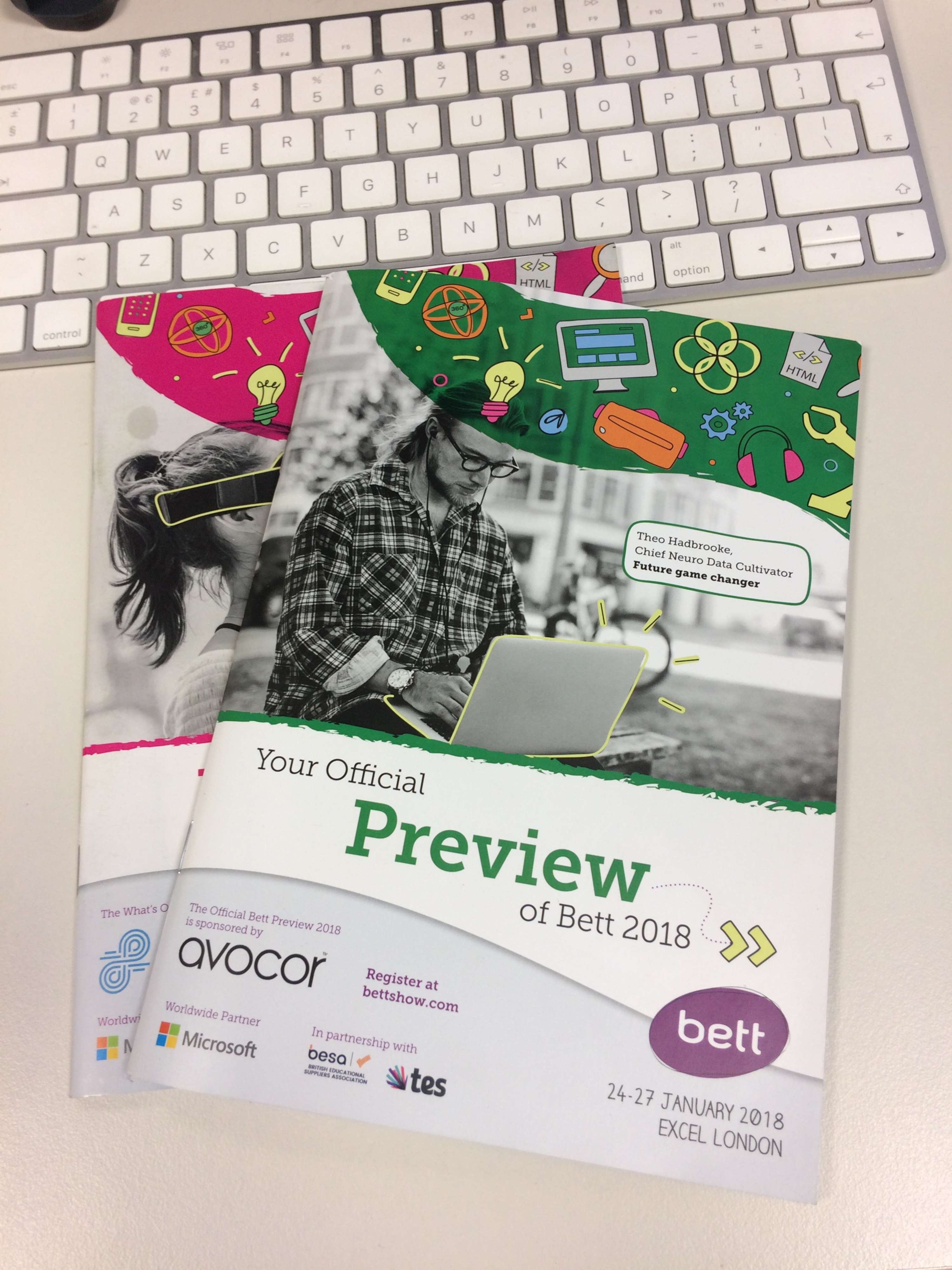 Bett 2018 - Event Identity &  Publication Design by Katie Barron