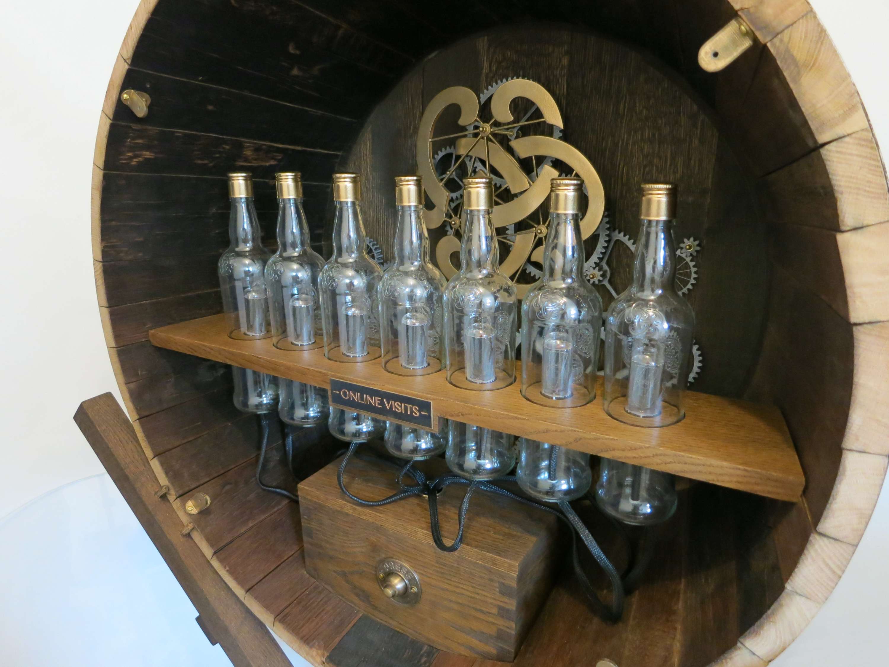 Dewars Whisky Cask Installation by Thomas Forsyth