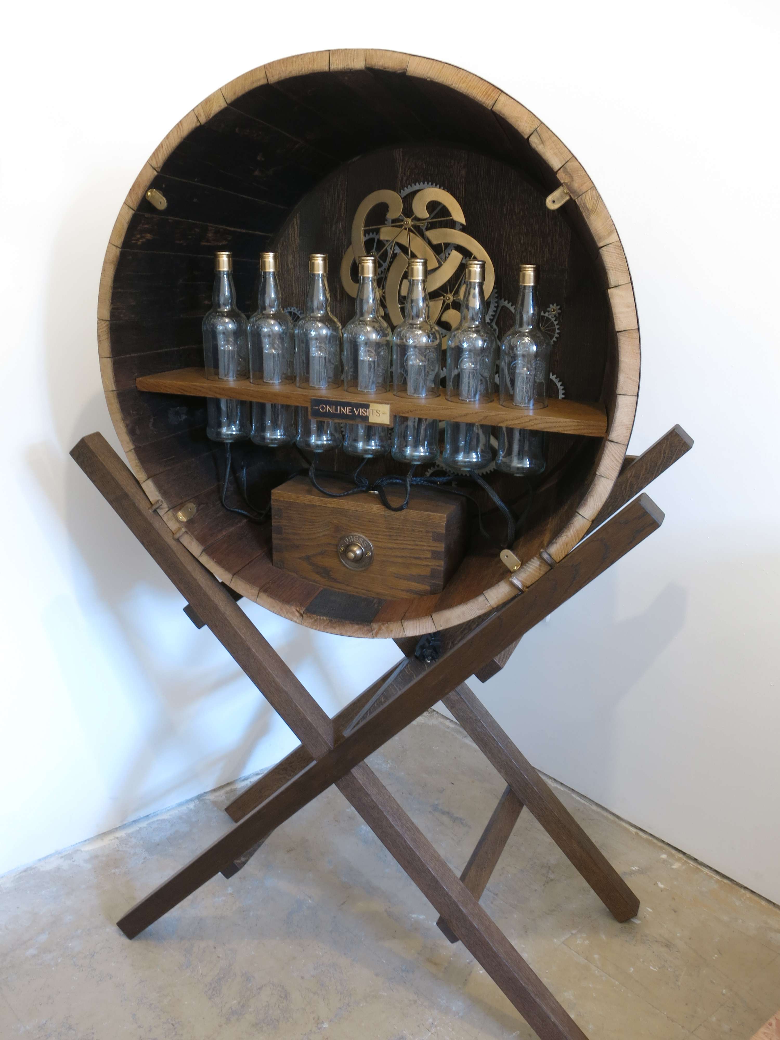 Dewars Whisky Cask Installation by Thomas Forsyth