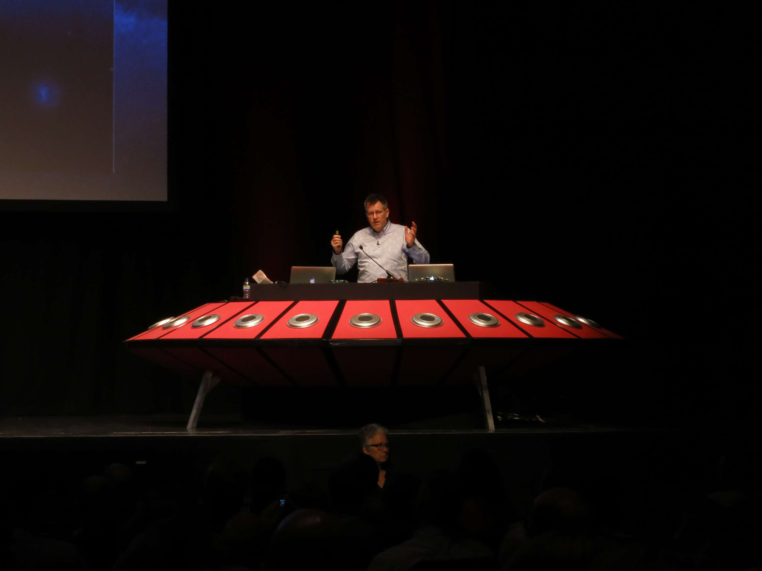 dConstruct Conference - Speaker Spaceship by Thomas Forsyth