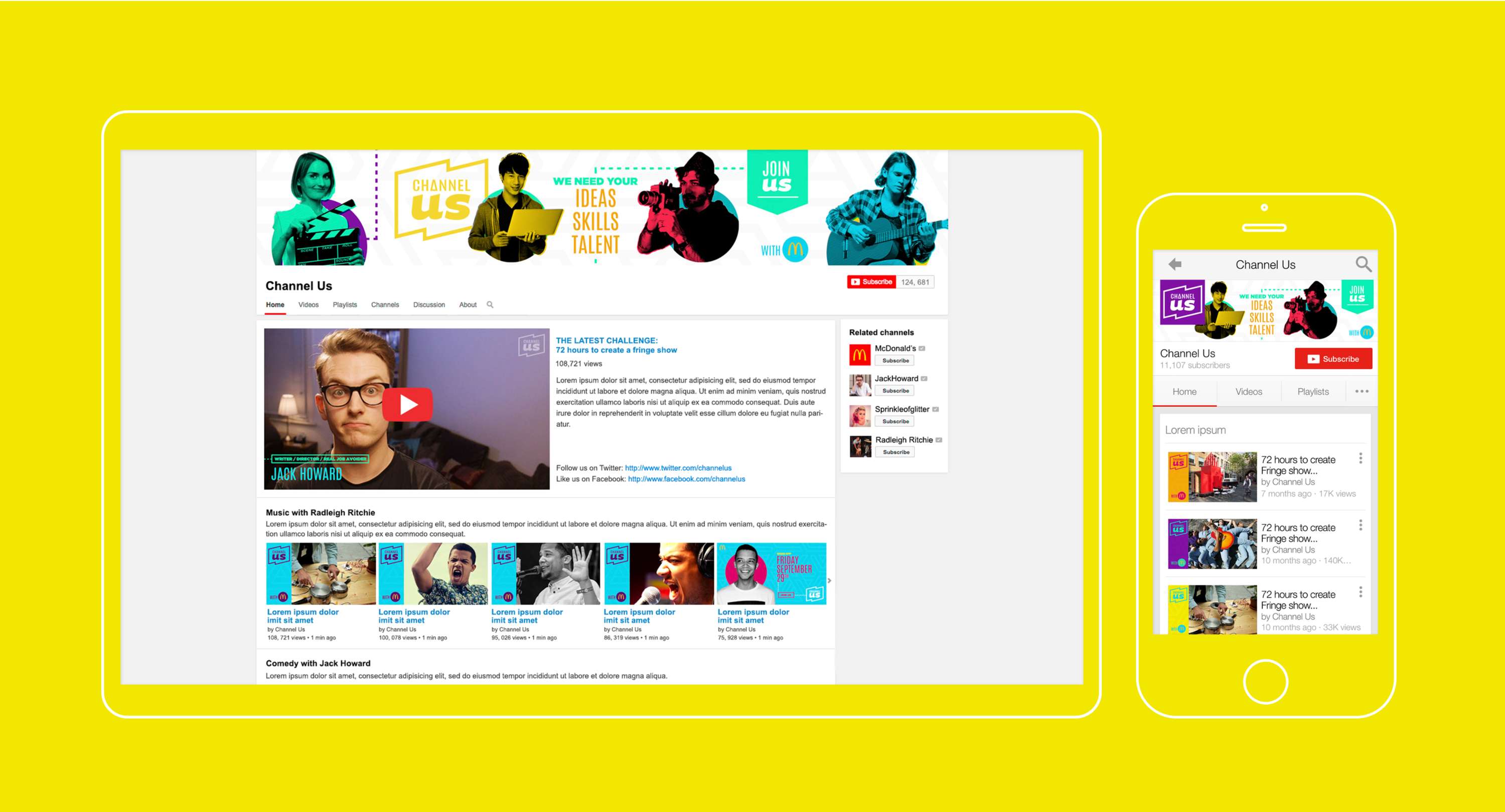 McDonald's Channel Us by Michael Ballantyne