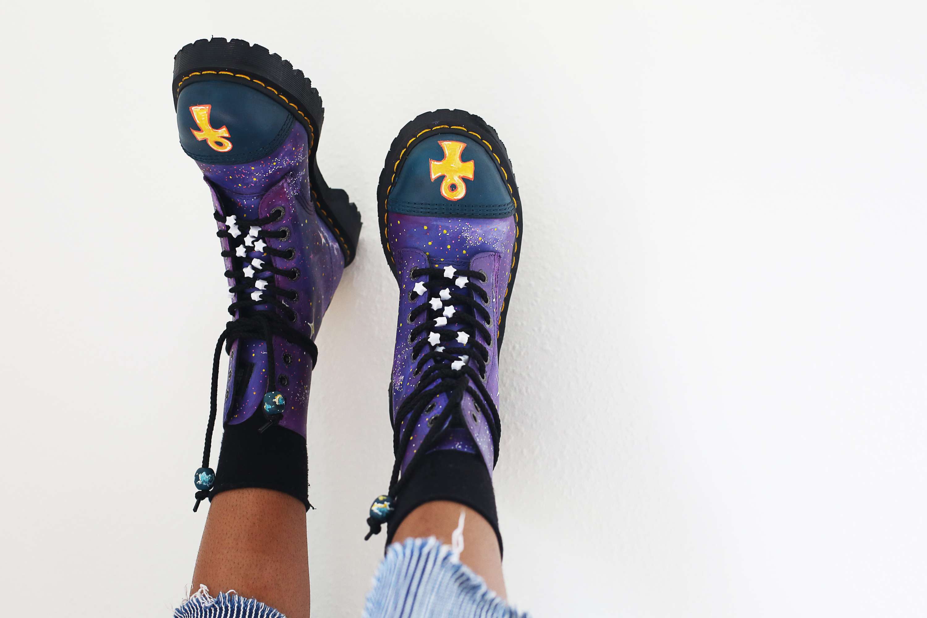 Dr. Martens Customisation by Kay Davis