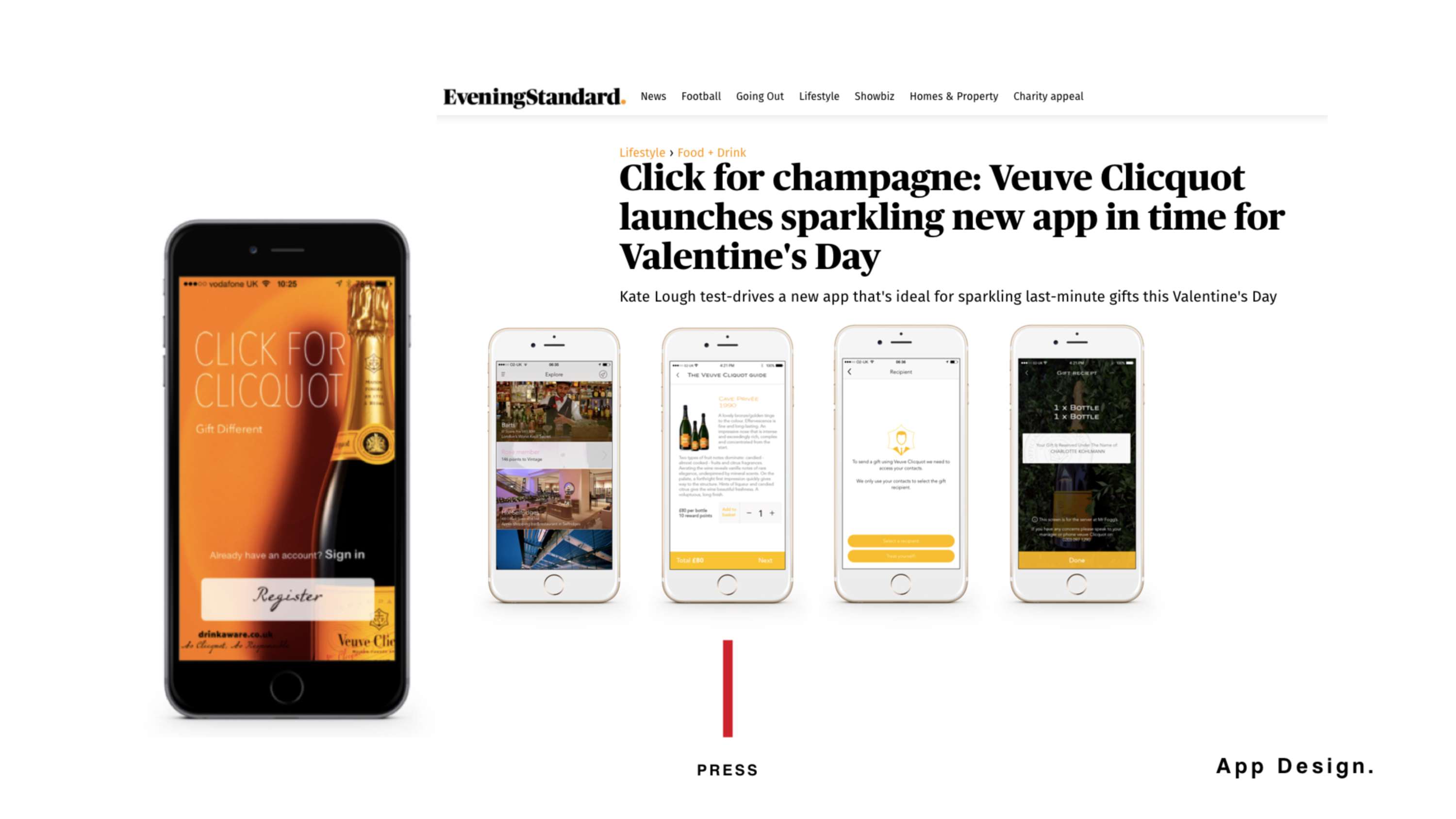 Veuve Clicquot | Click for Cliquot Campaign by Sandra Valavanides