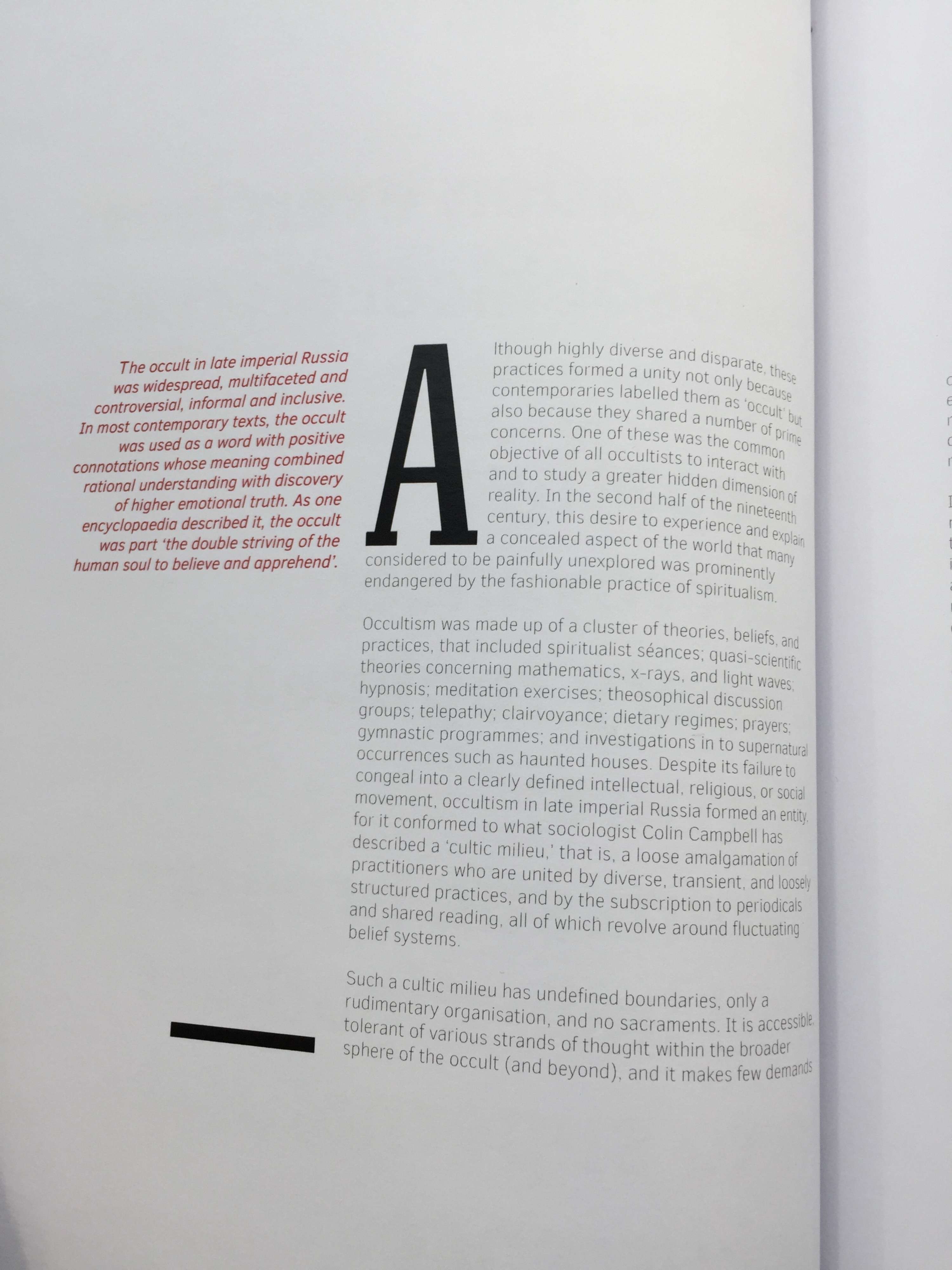 The Russian (Pseudo)Science by Ali Elliott