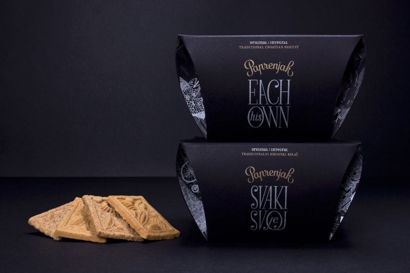 Packaging for Paprenjak - traditional Croatian pepper biscuits by Ana Somek