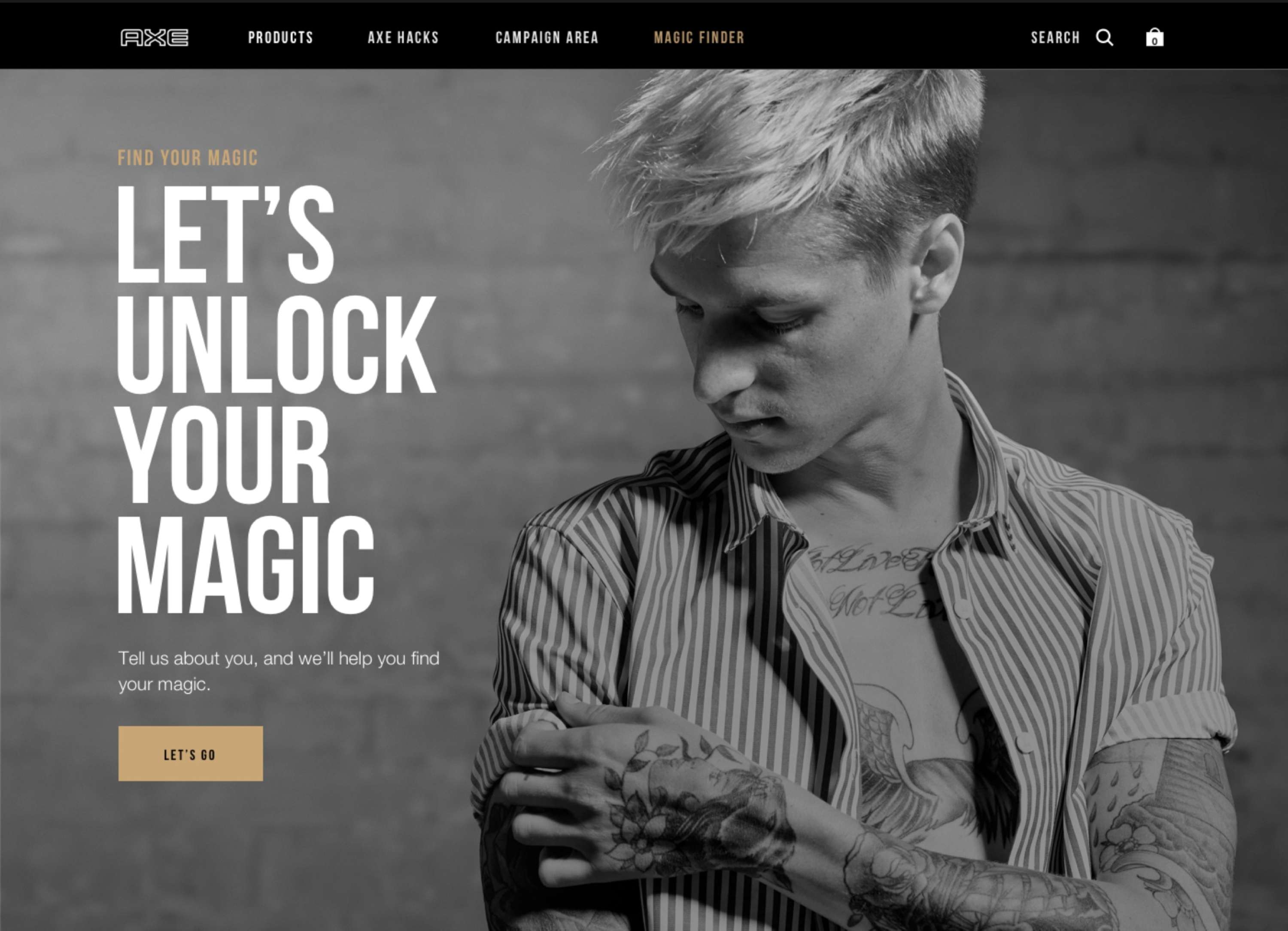 Axe.com by Si Hill