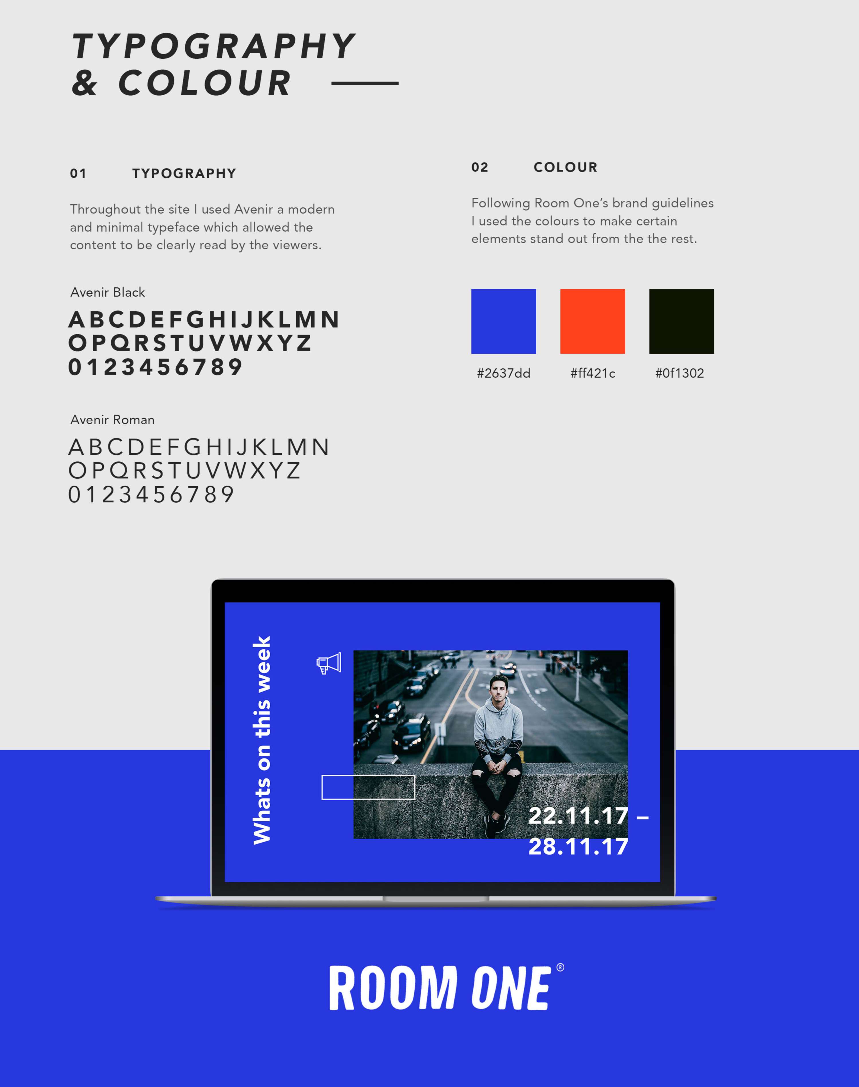 Room One - Website by Tom Clayton