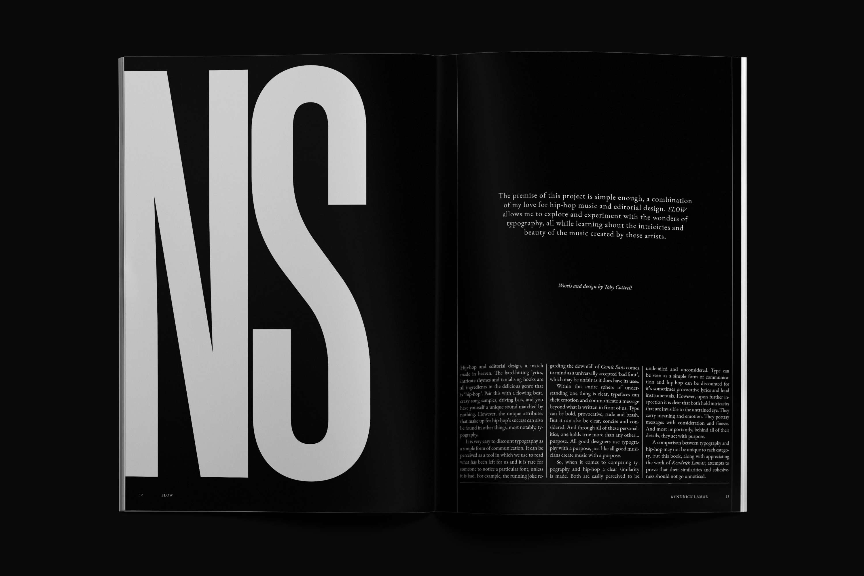 FLOW - Edition One by Toby Cottrell