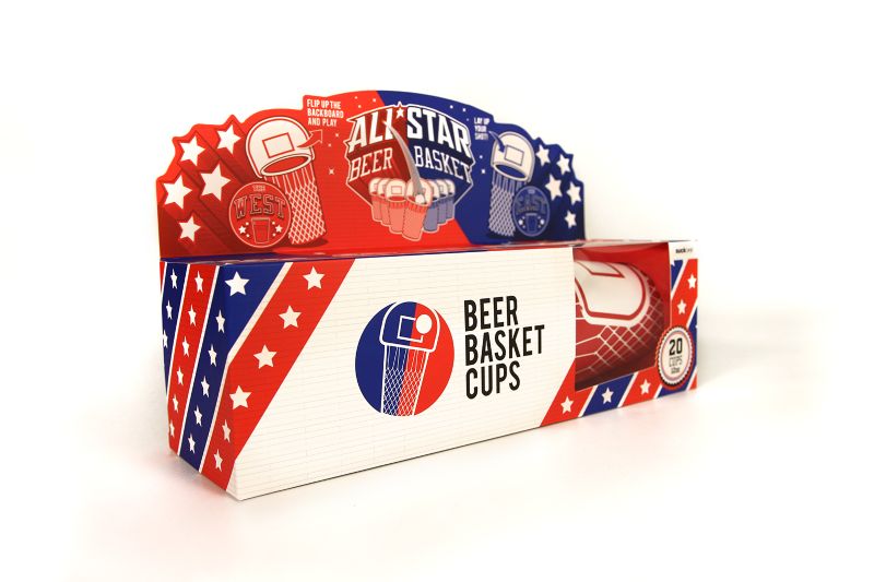 Beer Basket Cups by Pablo Reca