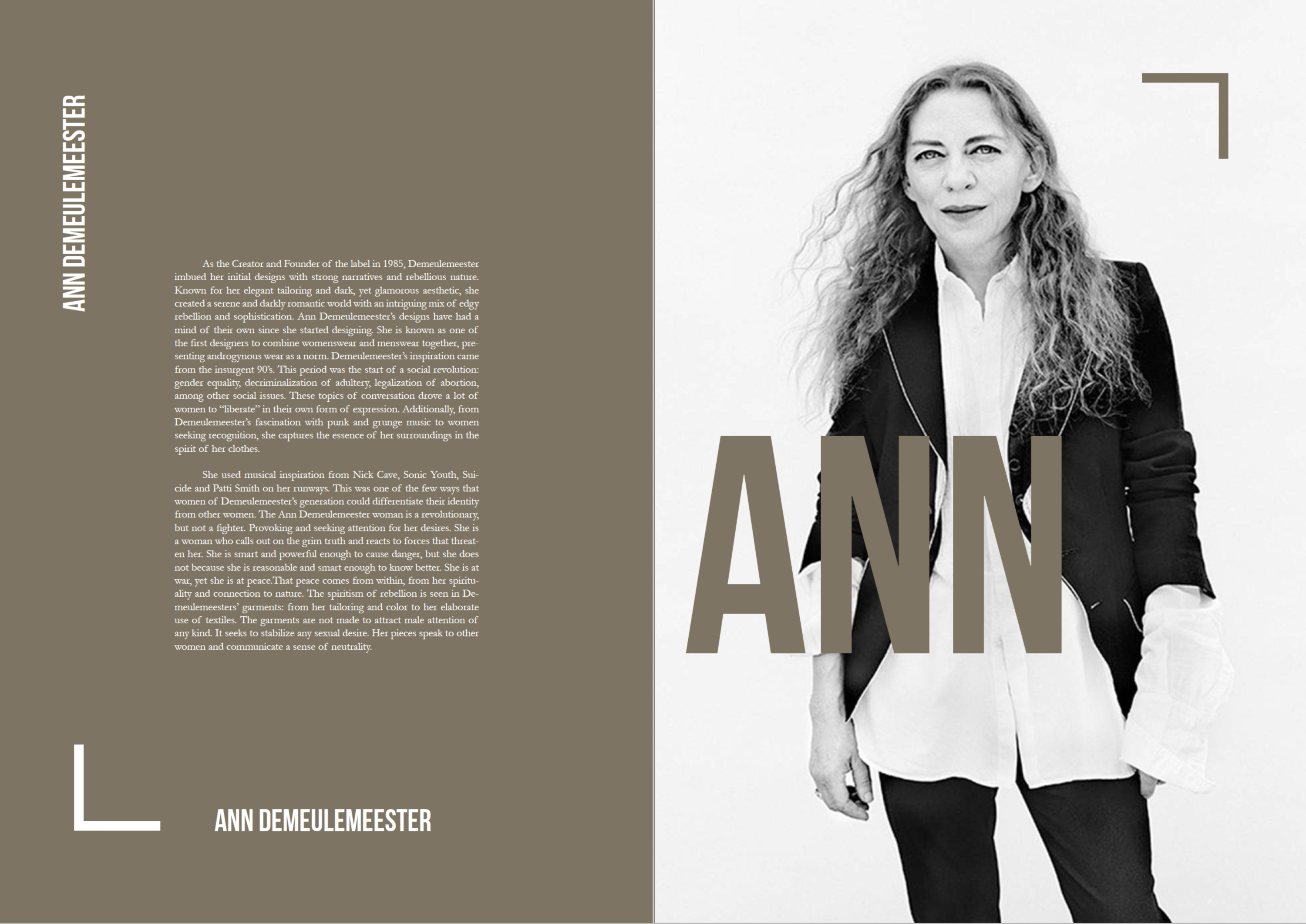 Ann Demeulemeester by Charlotte Ma