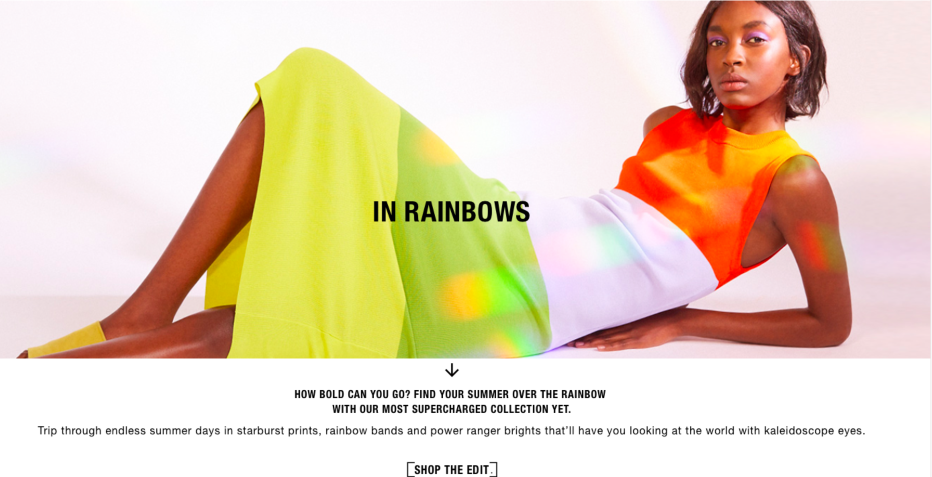 Warehouse SS17 Digital Feature: In Rainbows by Camilla Hunt