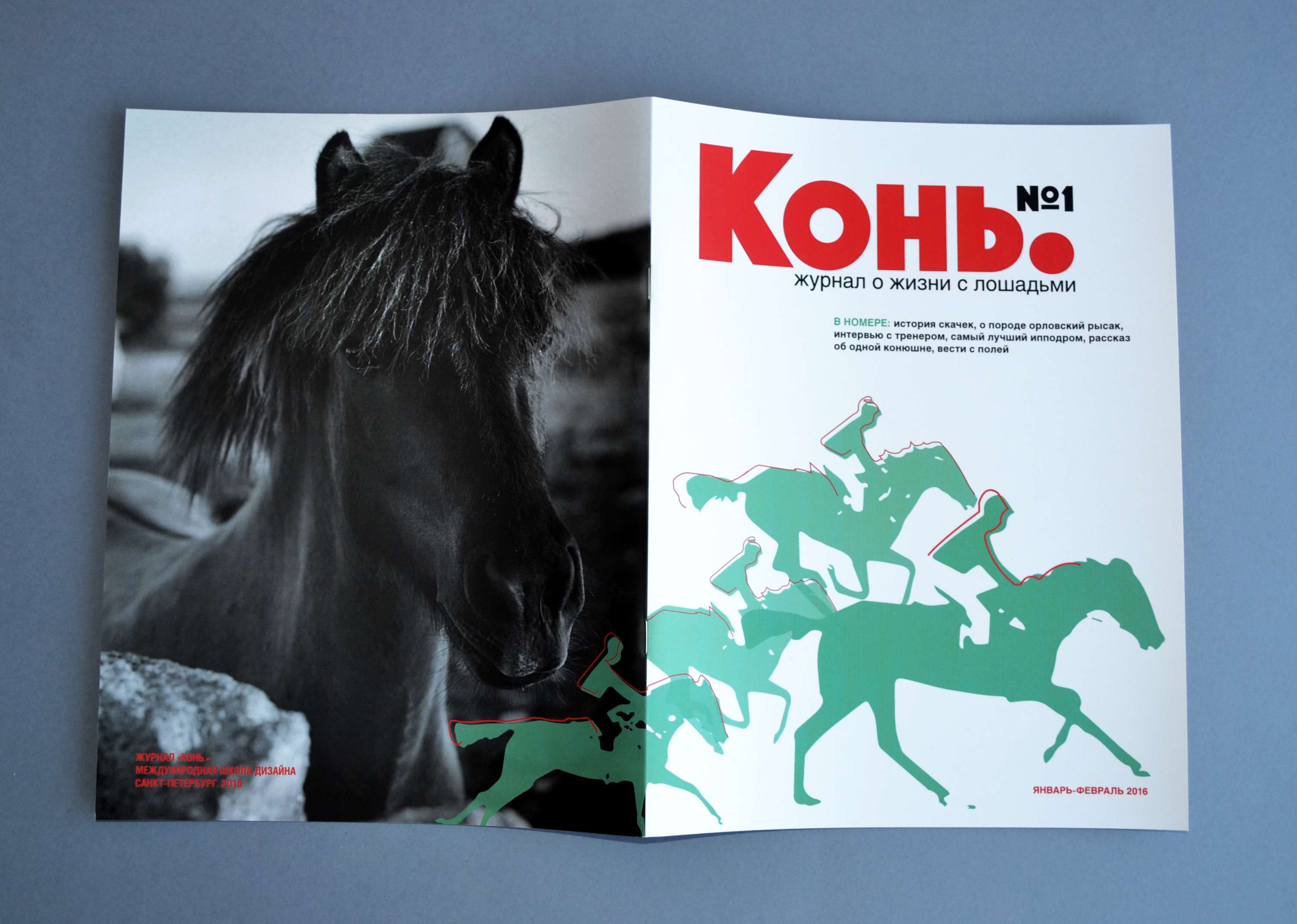 Magazine design by Kseniia Morozova