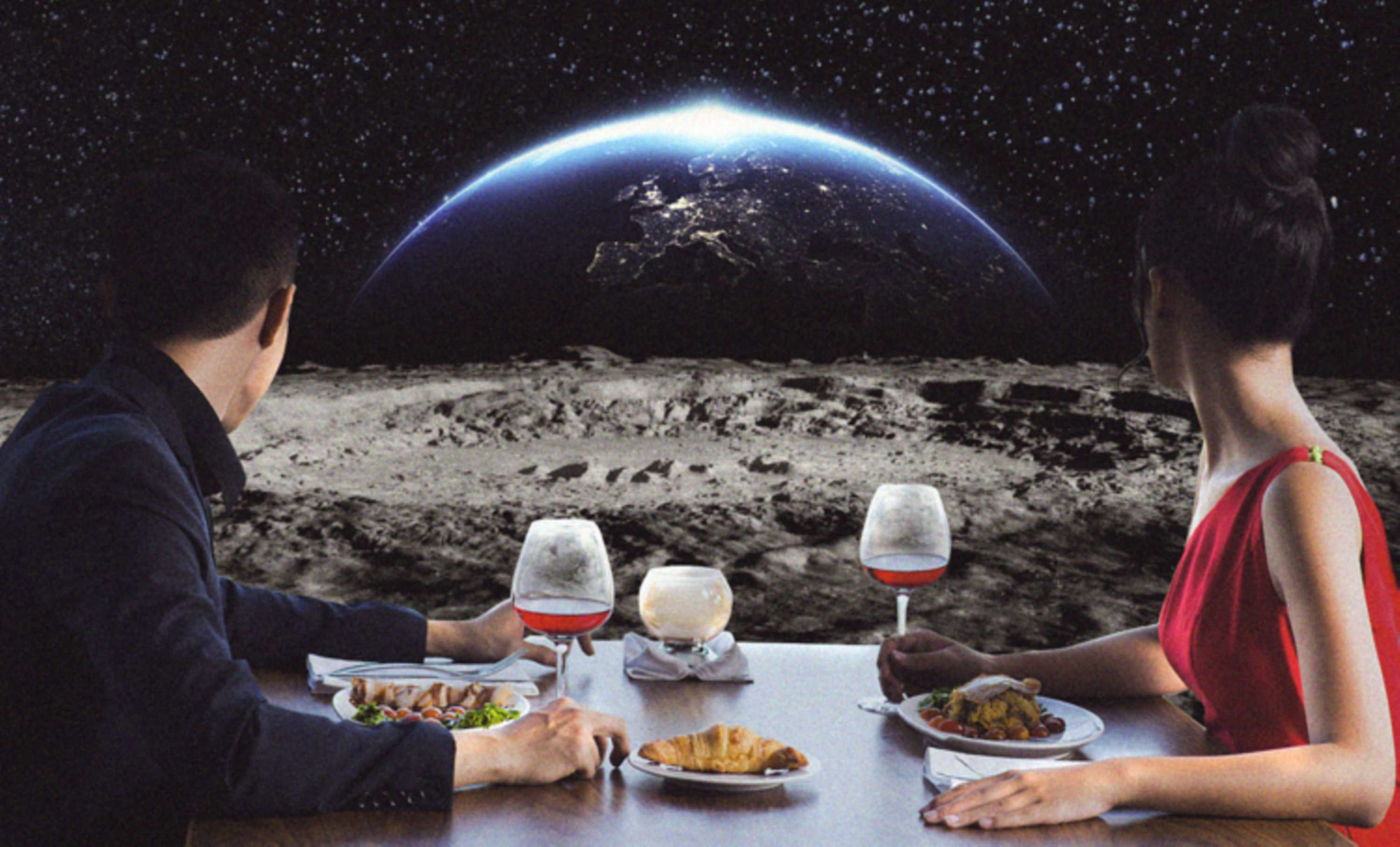 Flights to the Moon – lastminute.com by Rhox _