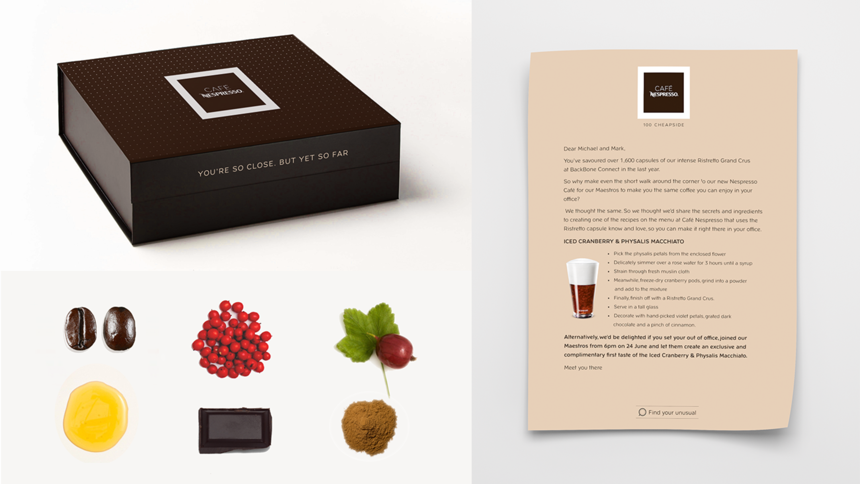NESPRESSO. FIND YOUR UNUSUAL by Chris Jefferys