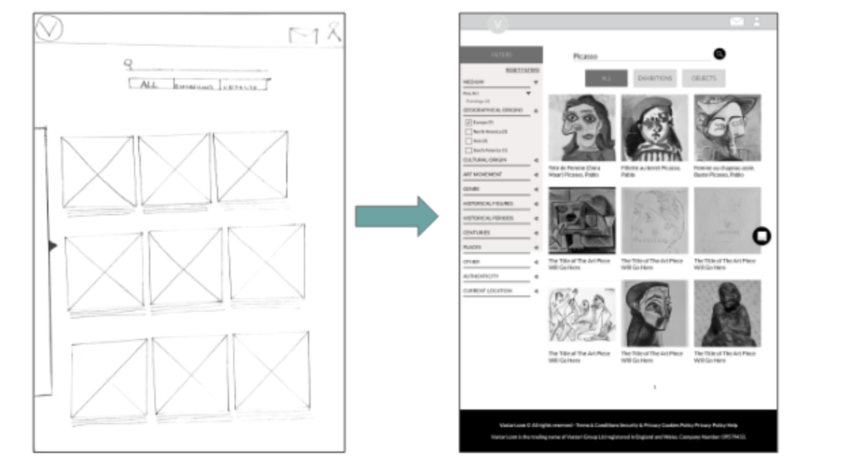 Vastari, Improving the experience for new users. by Emanuela Cosentino